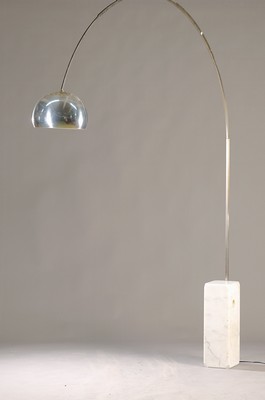 Image Arc lamp, Achille Castiglioni & Pier Giacomo, designed in 1962, manufactured by Flos, ...