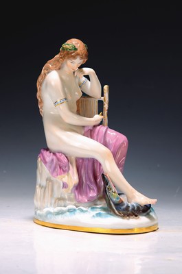 Image Porzellanfigur, Loreley, Meissen, Modell von Ludwig Schwanthaler, um 1890, Modell N 109, ...