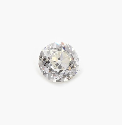 Image Loose old cut-diamond 0.75 ct Wesselton H/vs 2 , with DPL certificate Valuation Price: ...