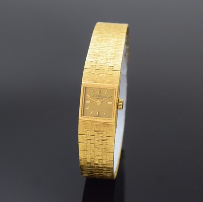 Image CHOPARD 18k yellow gold ladies wristwatch, Switzerland around 1970, manual winding, snap ...