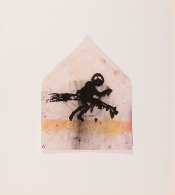 Image Walter Dahn, born 1954 St. Tönis, collage, untitled, screen print/acrylic/stamp on ...