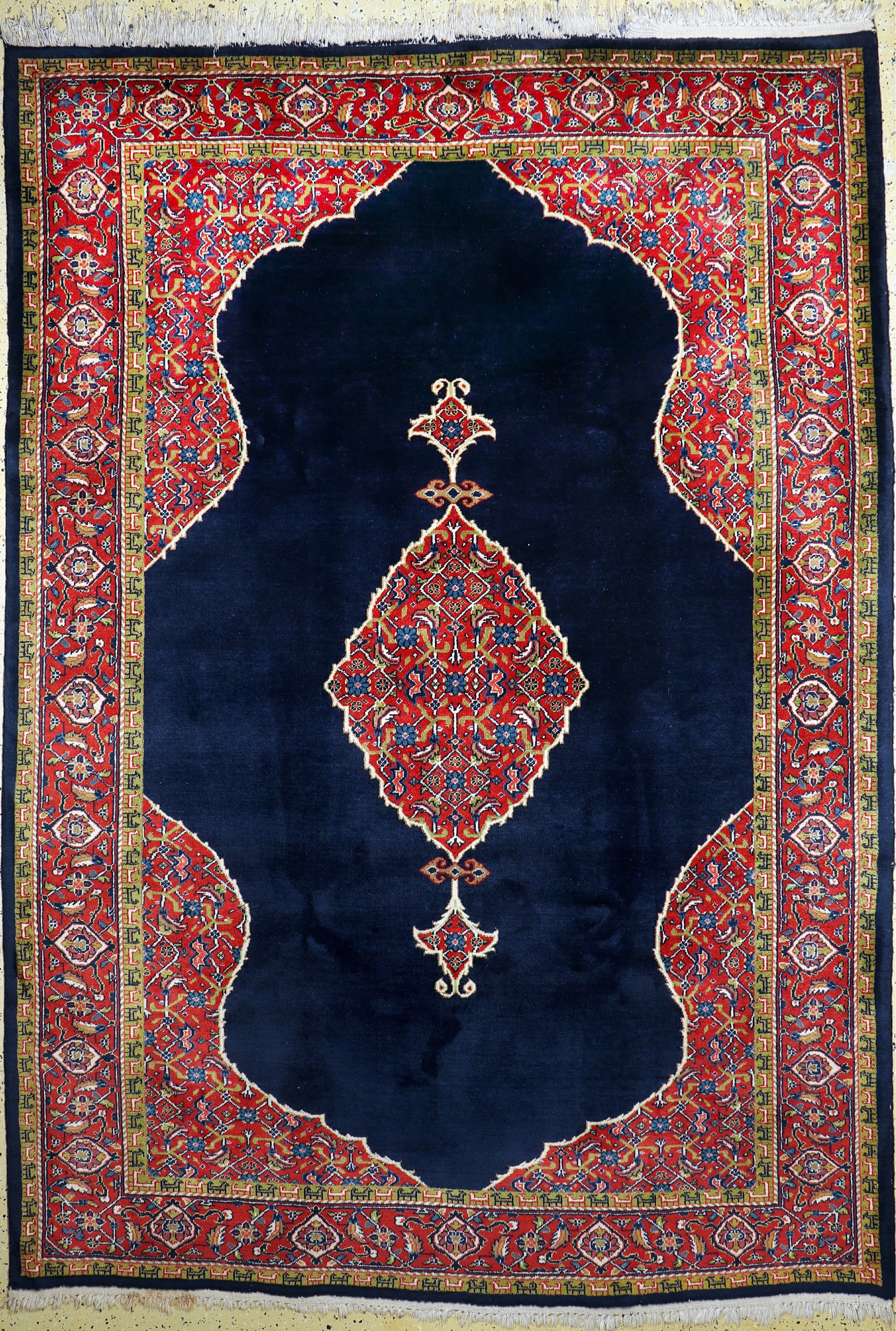 Wiss, Persien, Mitte 20.Jhd, Wolle auf Baumwolle, ca. 330 x 233 cm, EHZ: 2