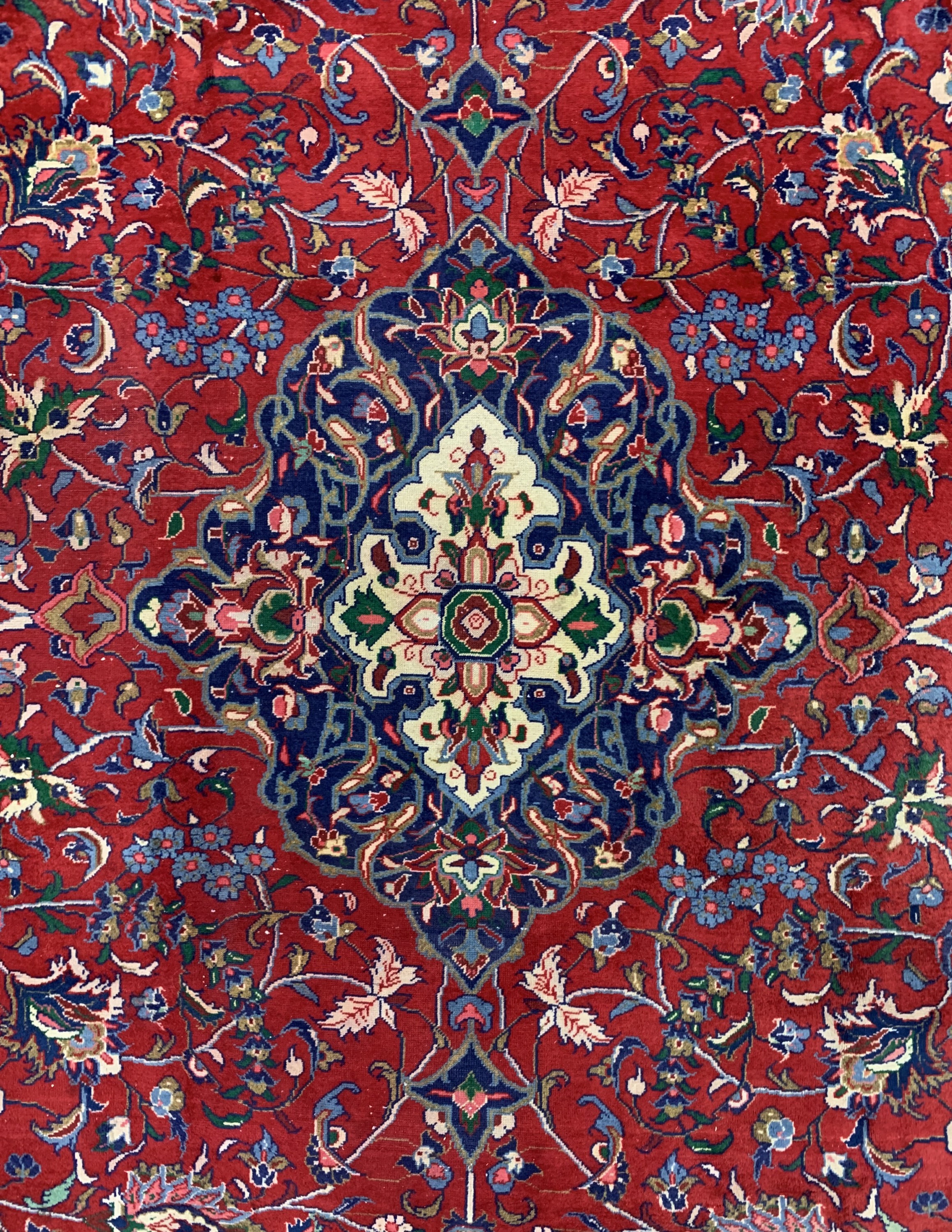 Detail b: Sarogh, Persien, Mitte 20.Jhd, Wolle auf Baumwolle, ca. 363 x 265 cm, EHZ: 3