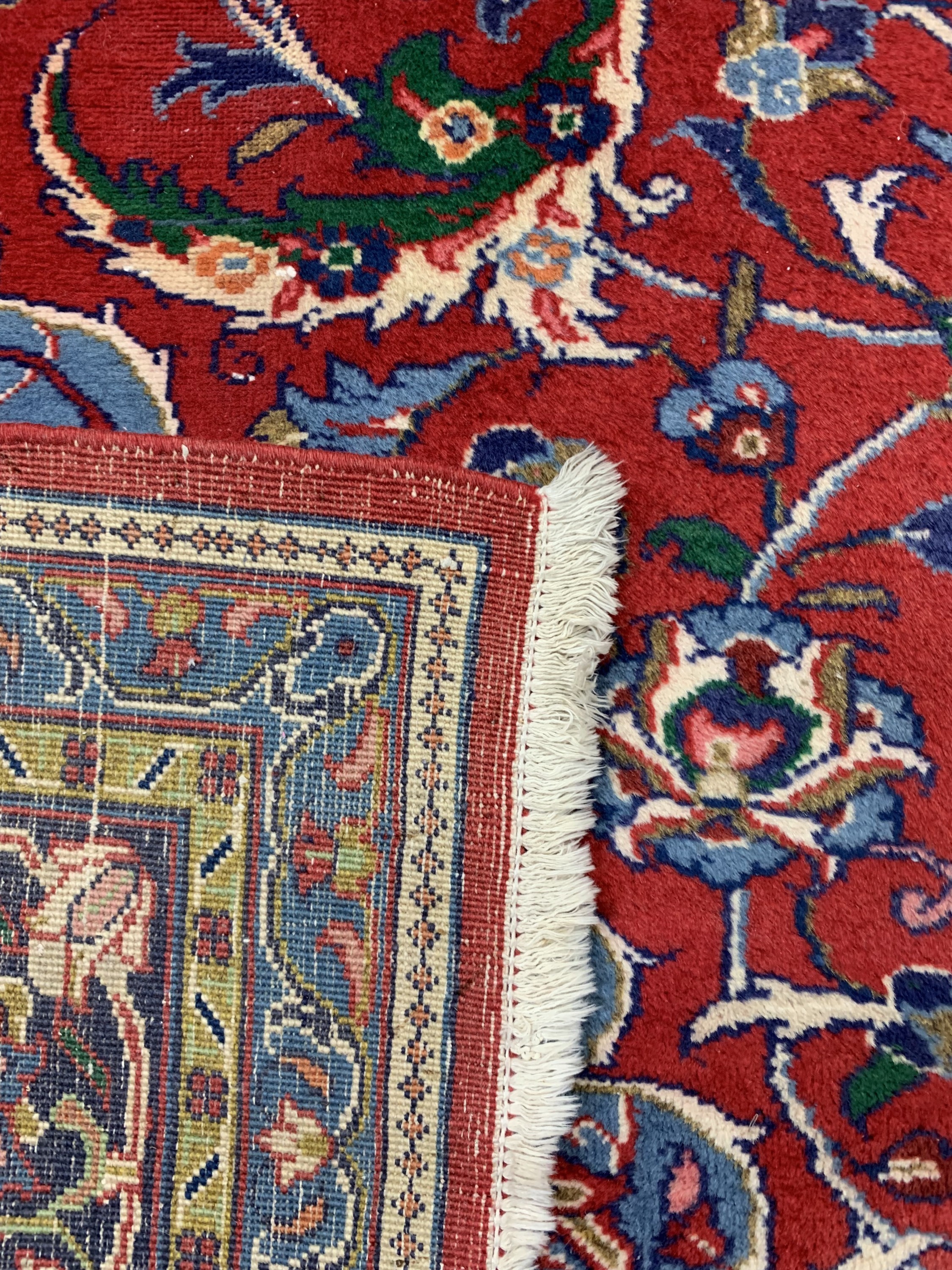 Detail d: Sarogh, Persien, Mitte 20.Jhd, Wolle auf Baumwolle, ca. 363 x 265 cm, EHZ: 3
