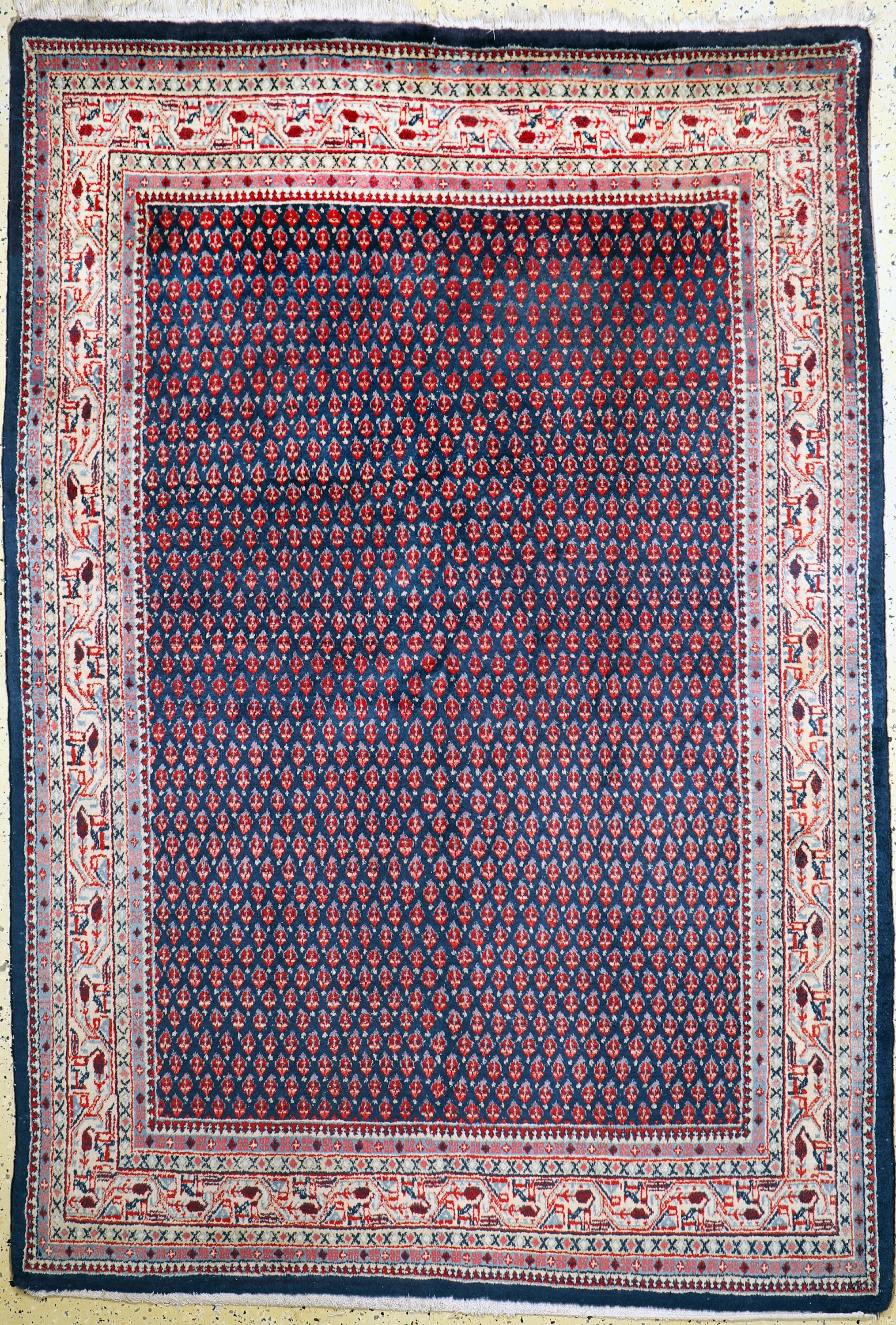 Sarogh Mir, Persien, Mitte 20.Jhd, Wolle auf Baumwolle, ca. 245 x 168 cm, EHZ: 2