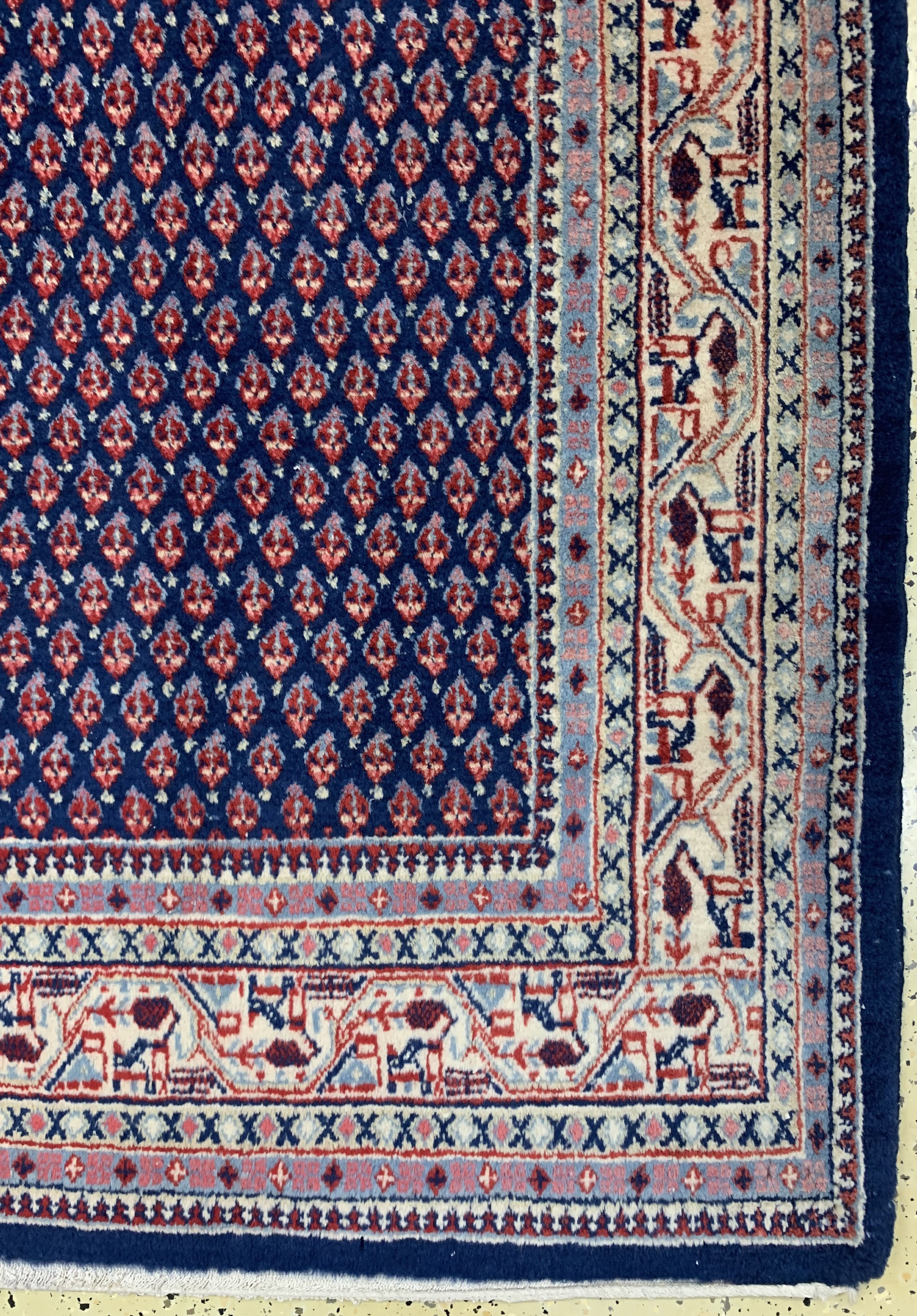 Detail a: Sarogh Mir, Persien, Mitte 20.Jhd, Wolle auf Baumwolle, ca. 245 x 168 cm, EHZ: 2