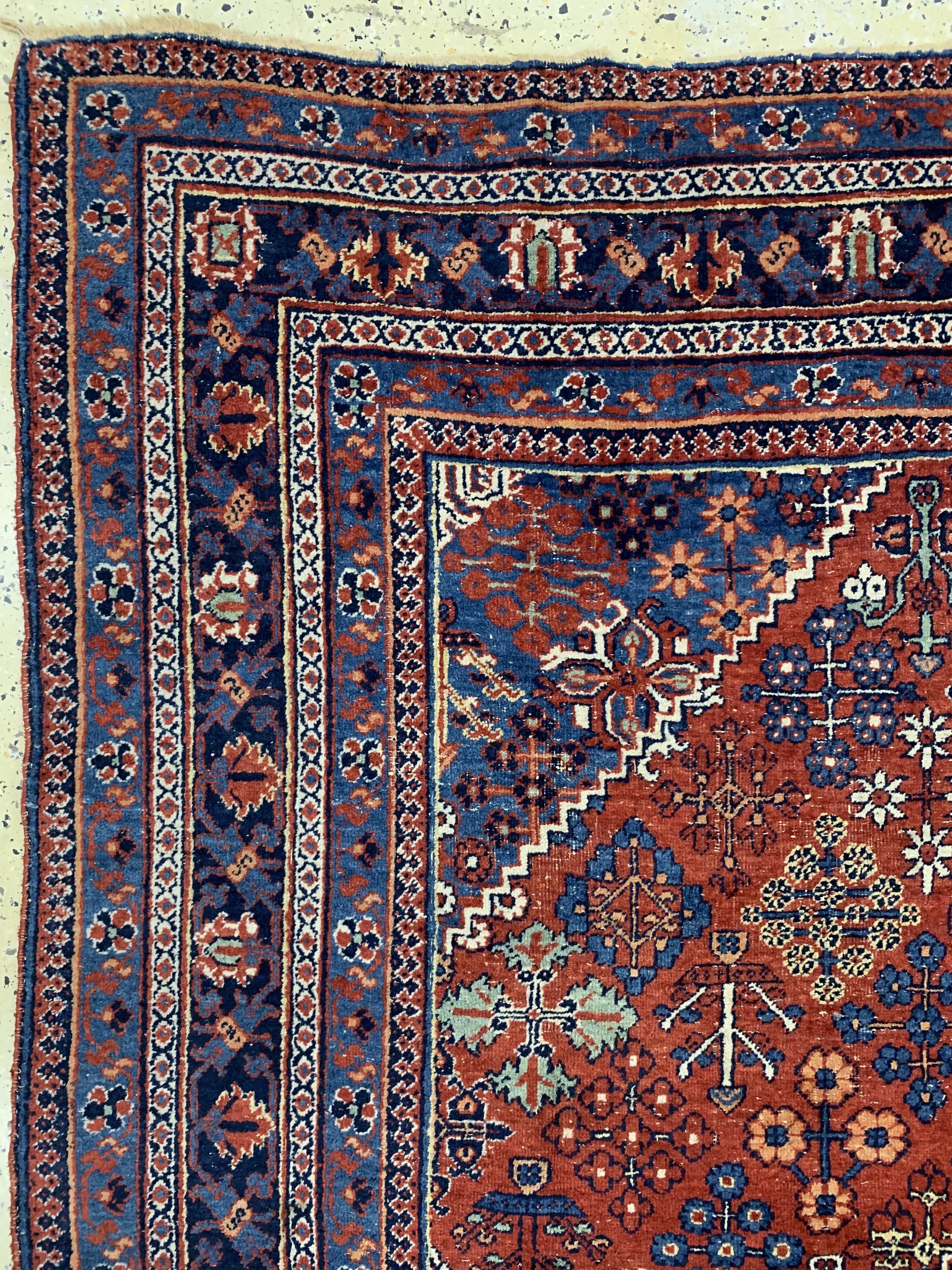 Detail c: Djoschaghan alt, Persien, Anfang 20.Jhd, Wolle auf Baumwolle, ca. 298 x 208 cm, EHZ: 3