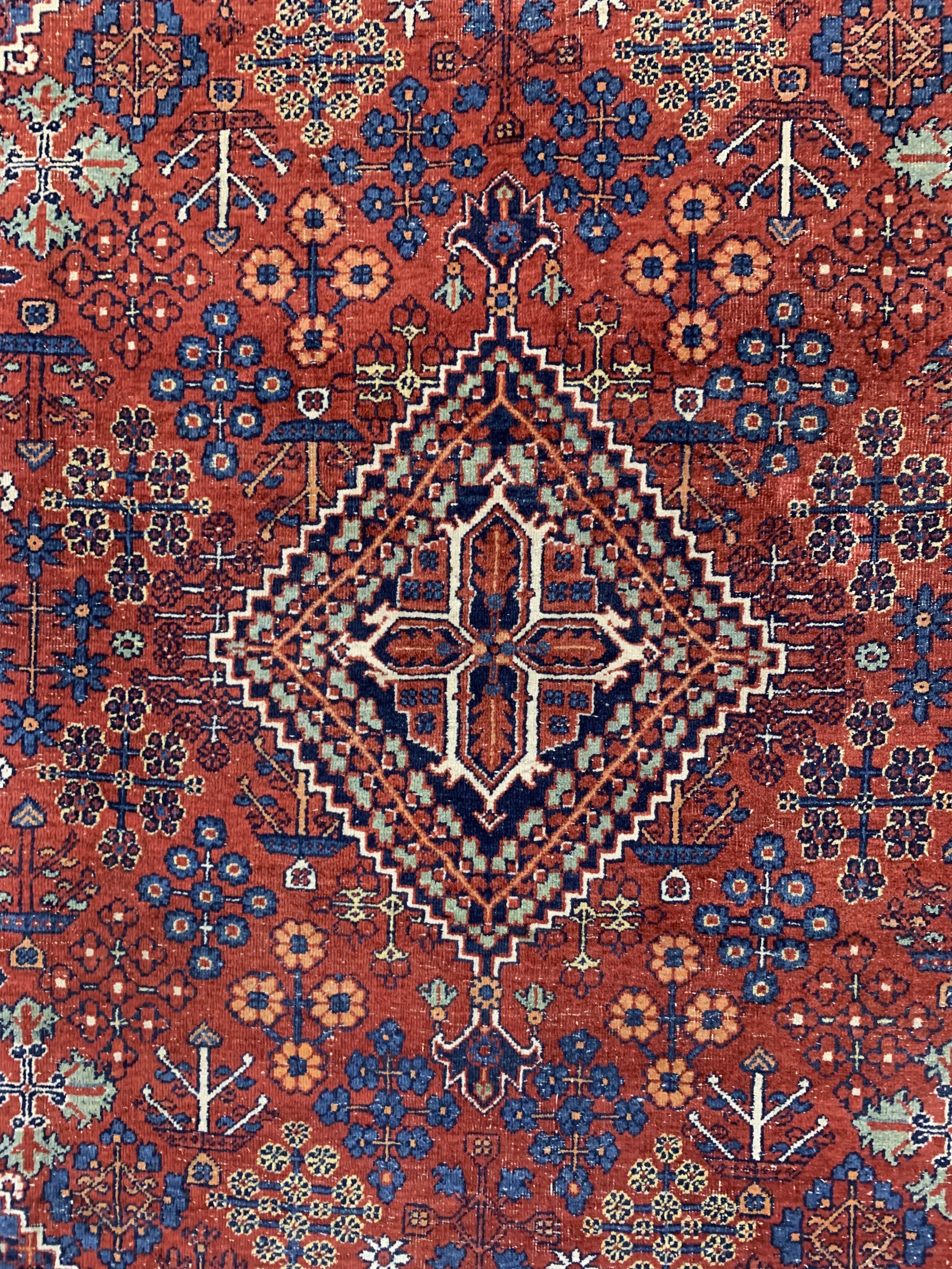 Detail e: Djoschaghan alt, Persien, Anfang 20.Jhd, Wolle auf Baumwolle, ca. 298 x 208 cm, EHZ: 3