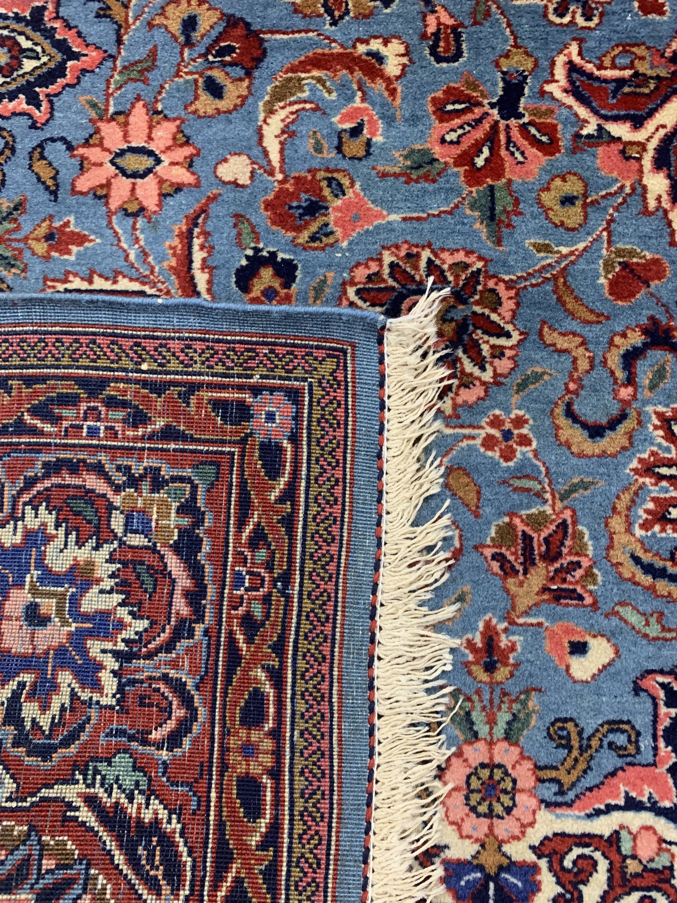 Detail e: Keschan Kork fein, Persien, Anfang 20.Jhd, Korkwolle auf Baumwolle, ca. 203 x 130 cm, EHZ: 2
