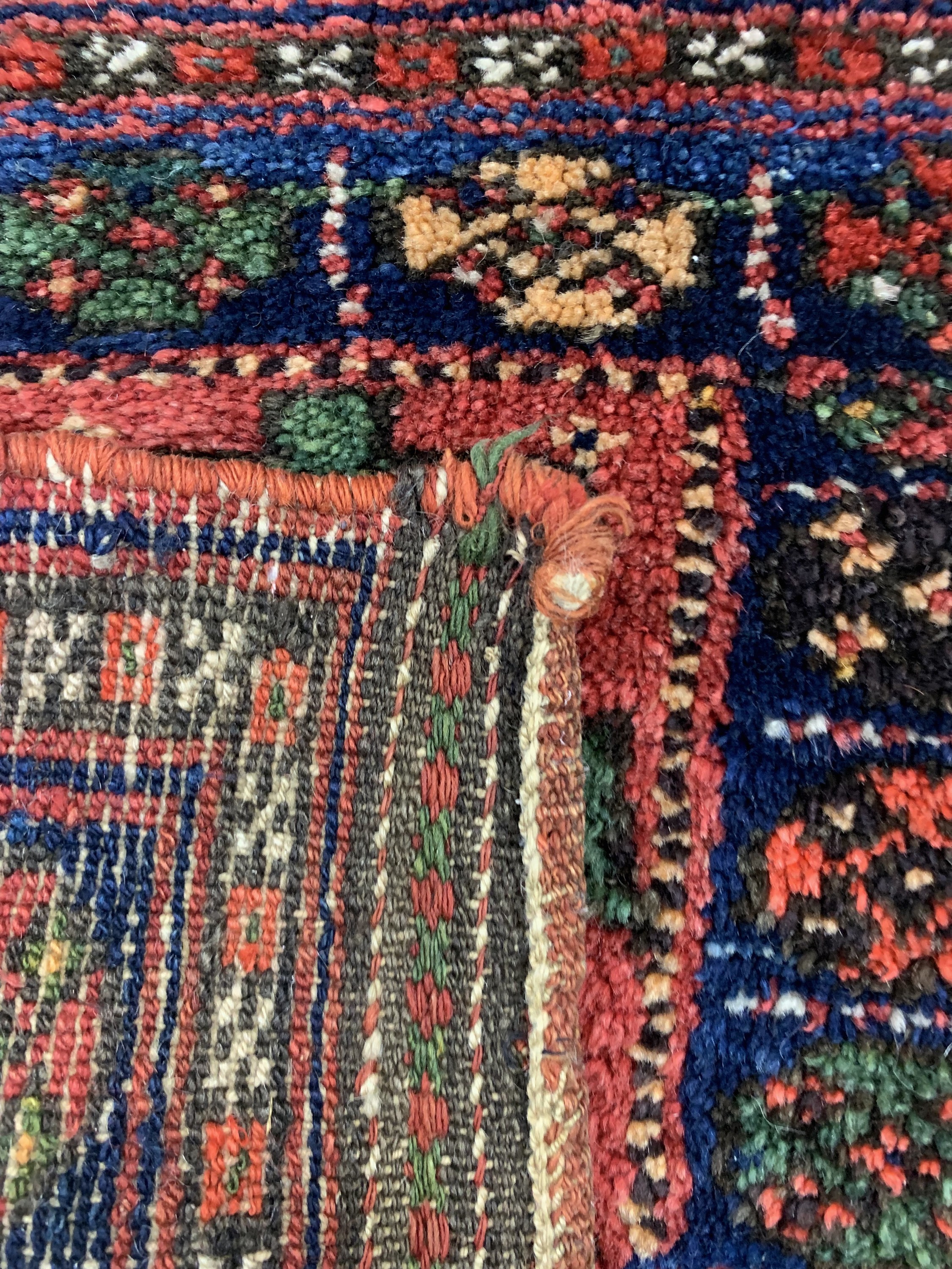 Detail c: Jaf alt, Persien, Anfang 20.Jhd, Wolle auf Wolle, ca. 87 x 47 cm, EHZ: 2