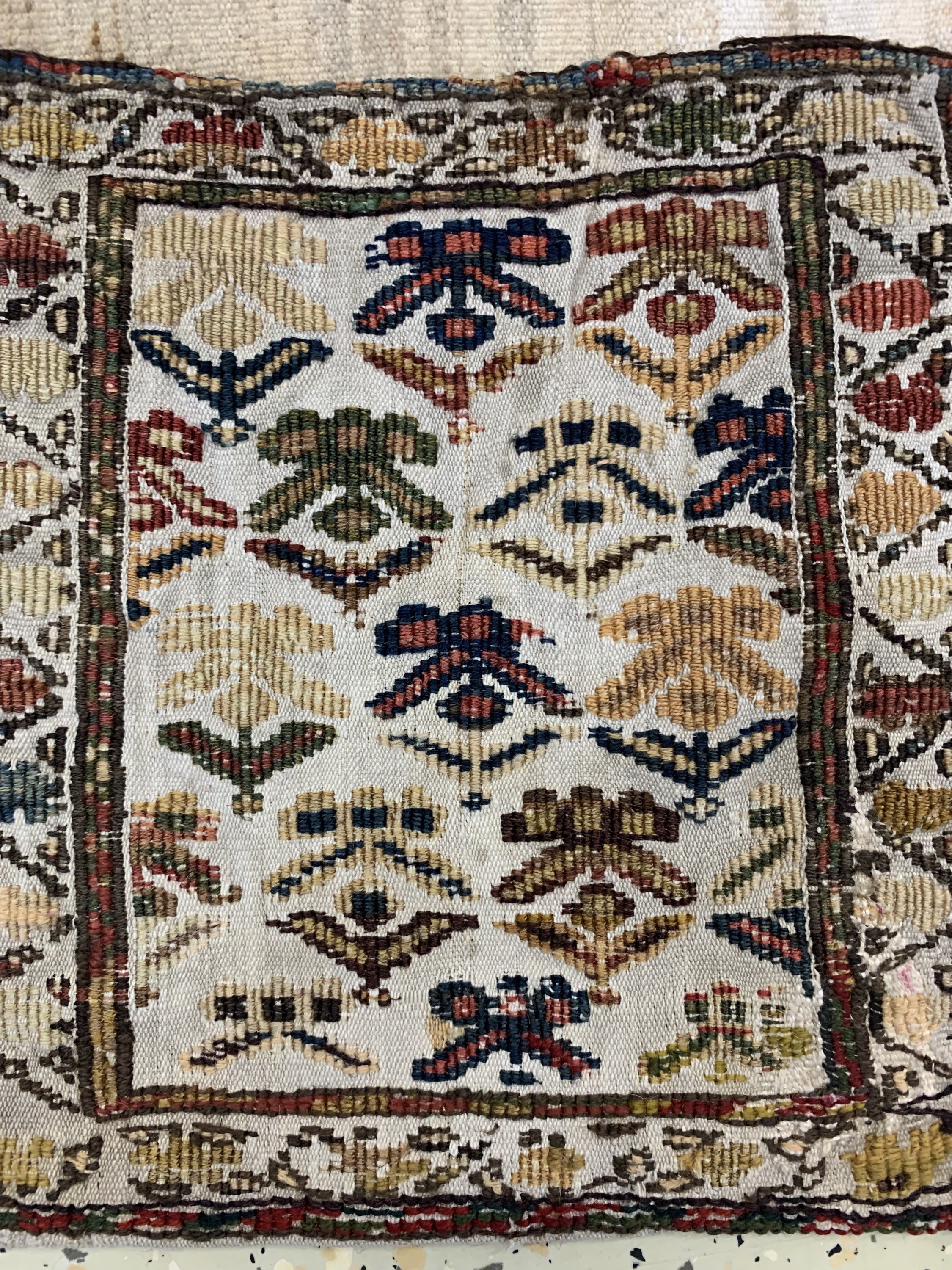 Detail c: 3 Lots Taschen, Schahsawan, Persien, Anfang20.Jhd, Wolle auf Wolle, ca. 65 x 26 cm, EHZ: 2-3