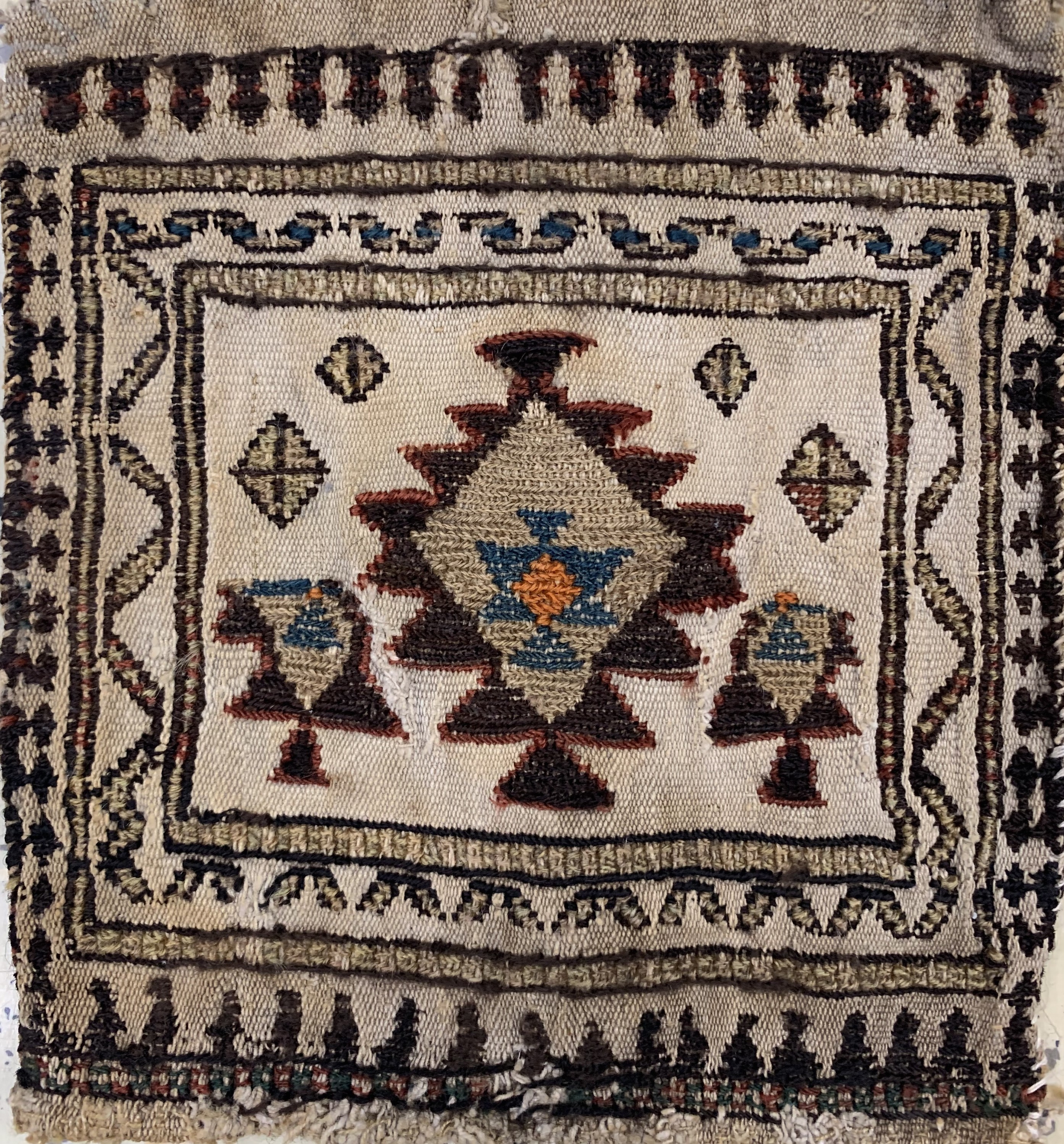 Detail e: 3 Lots Taschen, Schahsawan, Persien, Anfang20.Jhd, Wolle auf Wolle, ca. 65 x 26 cm, EHZ: 2-3