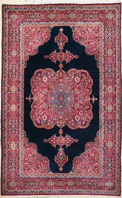 Image Khorasan fein, Persien, Mitte 20.Jhd, Wolleauf Baumwolle, ca. 230 x 147 cm, EHZ: 2-3