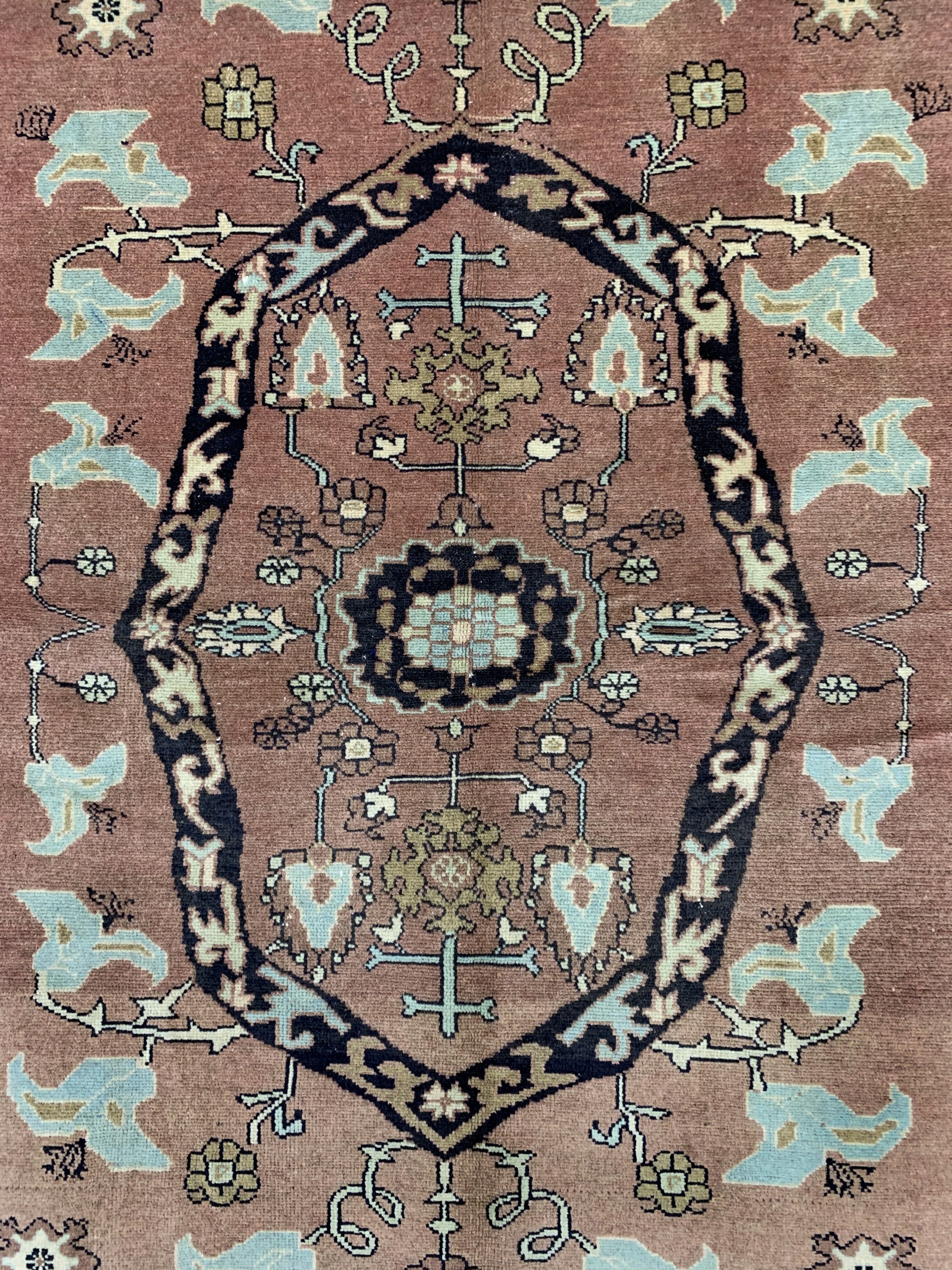 Detail c: Malayer, Persien, Ende 20.Jhd, Wolle auf Baumwolle, ca. 200 x 150 cm, EHZ: 2