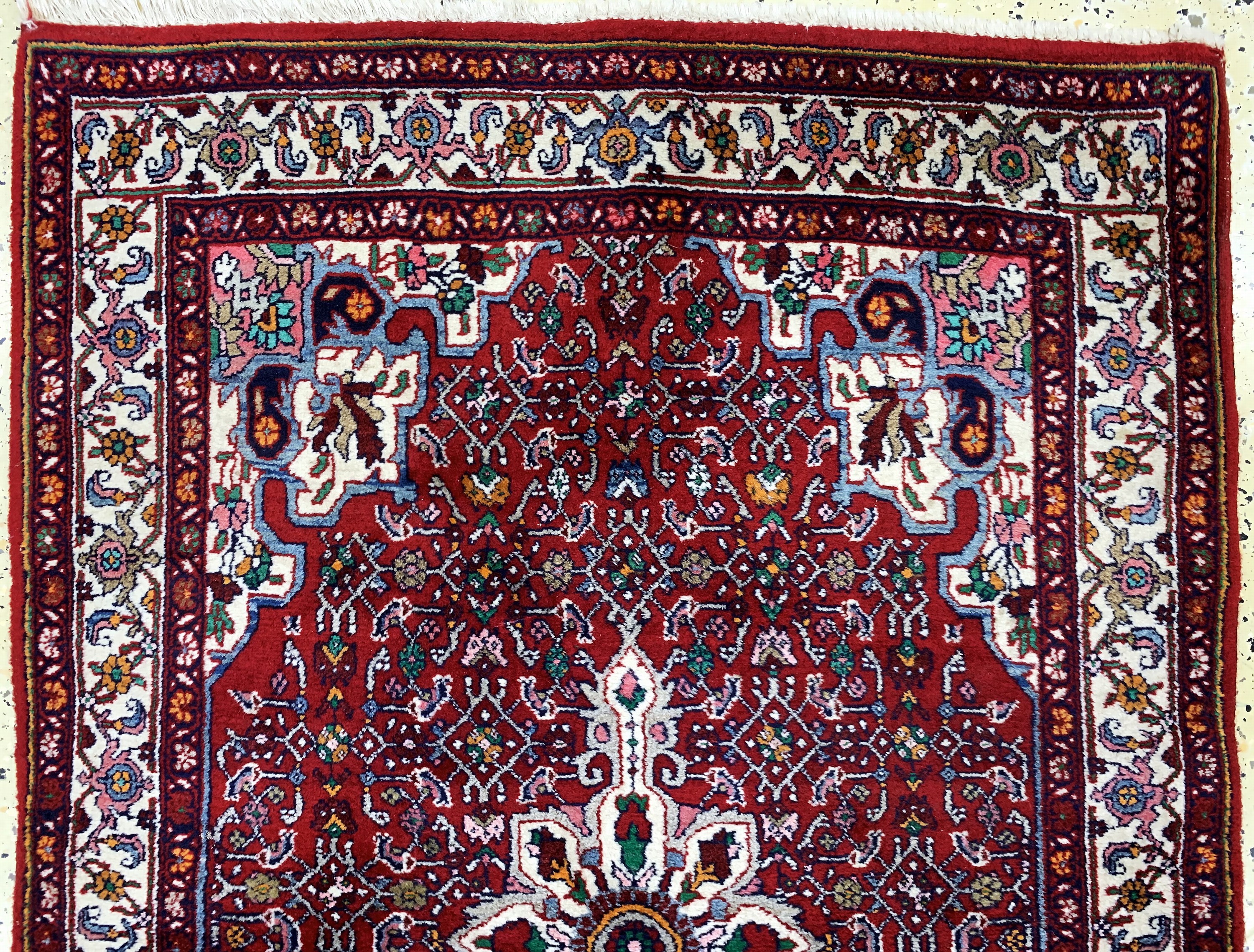 Detail a: Bidjar alt, Persien, Mitte 20.Jhd, Wolle auf Baumwolle, ca. 160 x 105 cm, EHZ: 2