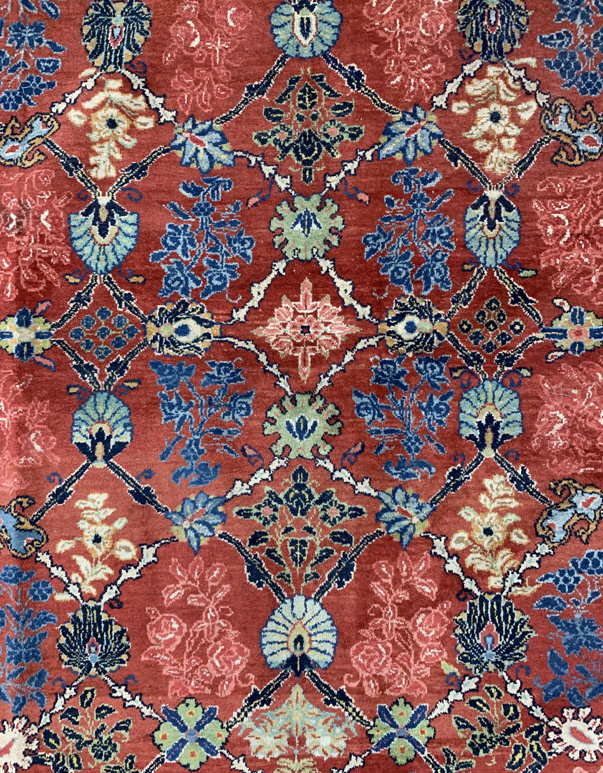 Detail c: Sarogh-Mahal, Persien, Anfang 20.Jhd, Wolleauf Baumwolle, ca. 420 x 325 cm, EHZ: 2