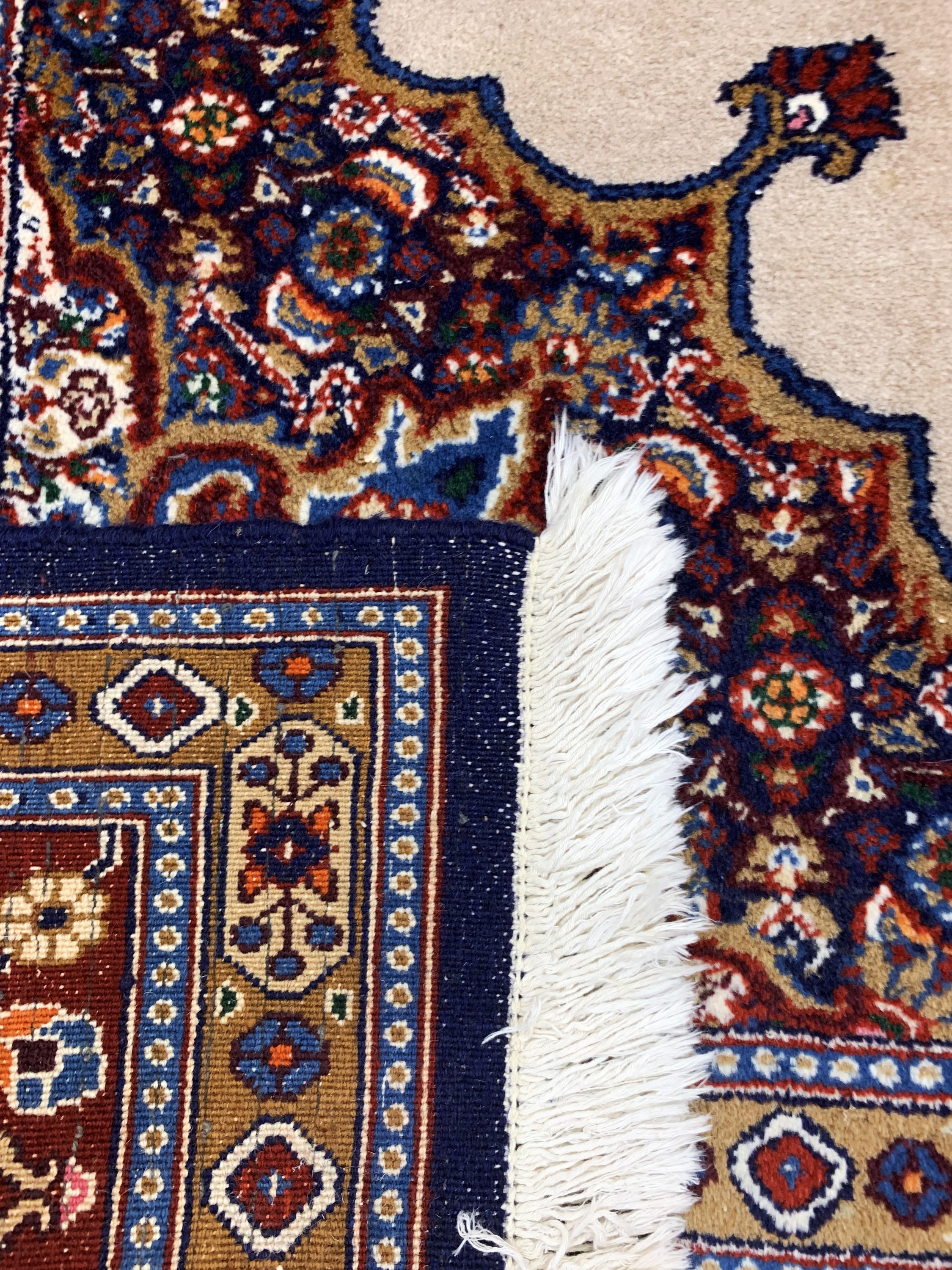 Detail f: Mud, Persien, Ende 20.Jhd, Wolle auf Baumwolle, ca. 200 x 205 cm, EHZ: 2