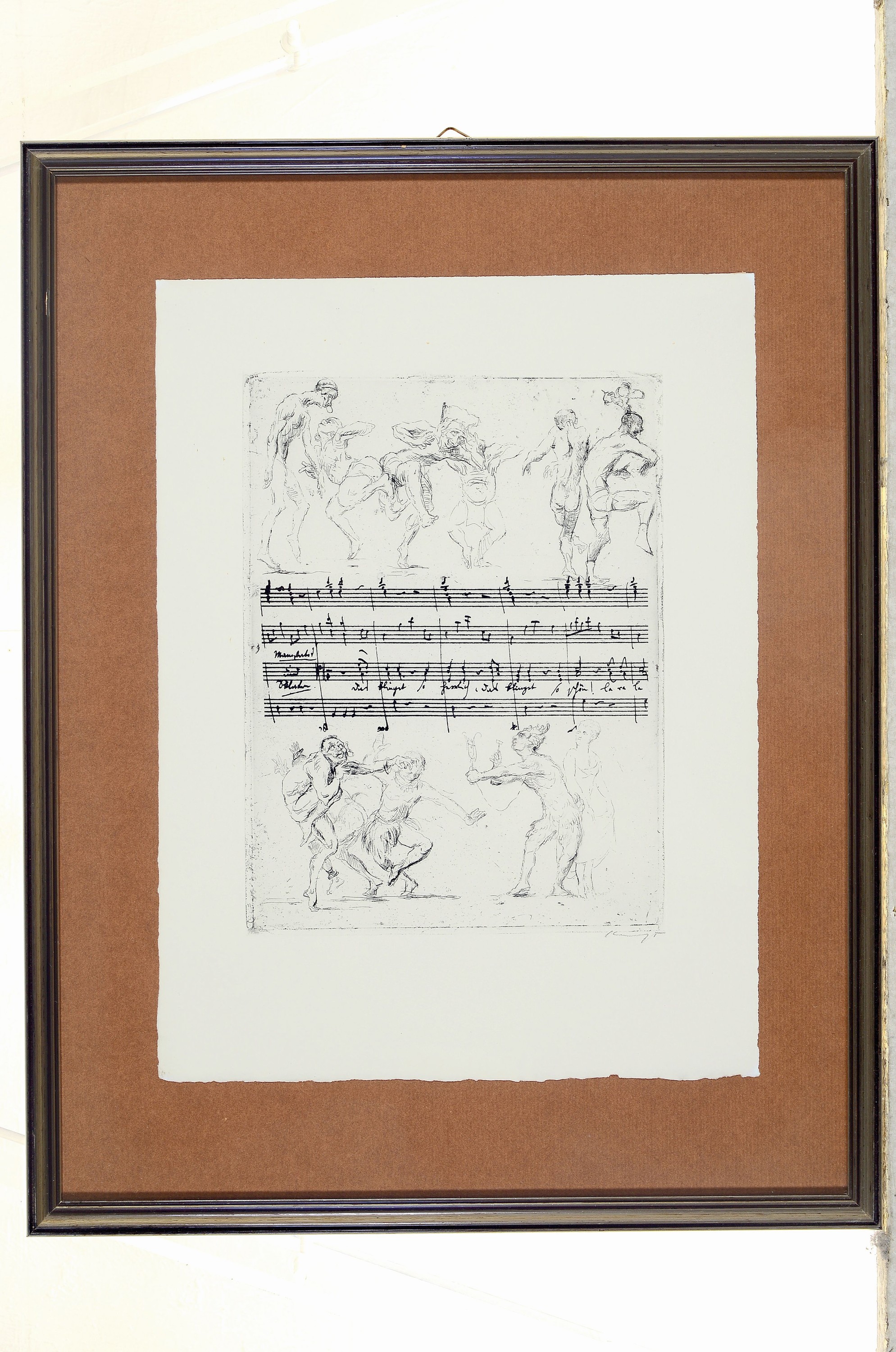 Detail n: Max Slevogt, 1868 Landshut-1932 Neukastel, 10 Radierungen aus: Zauberflöte, alle handsign., Plattengr. ca. 23.5x17.5cm, Blattgr. ca. 35x25cm, u.Gl., ...
