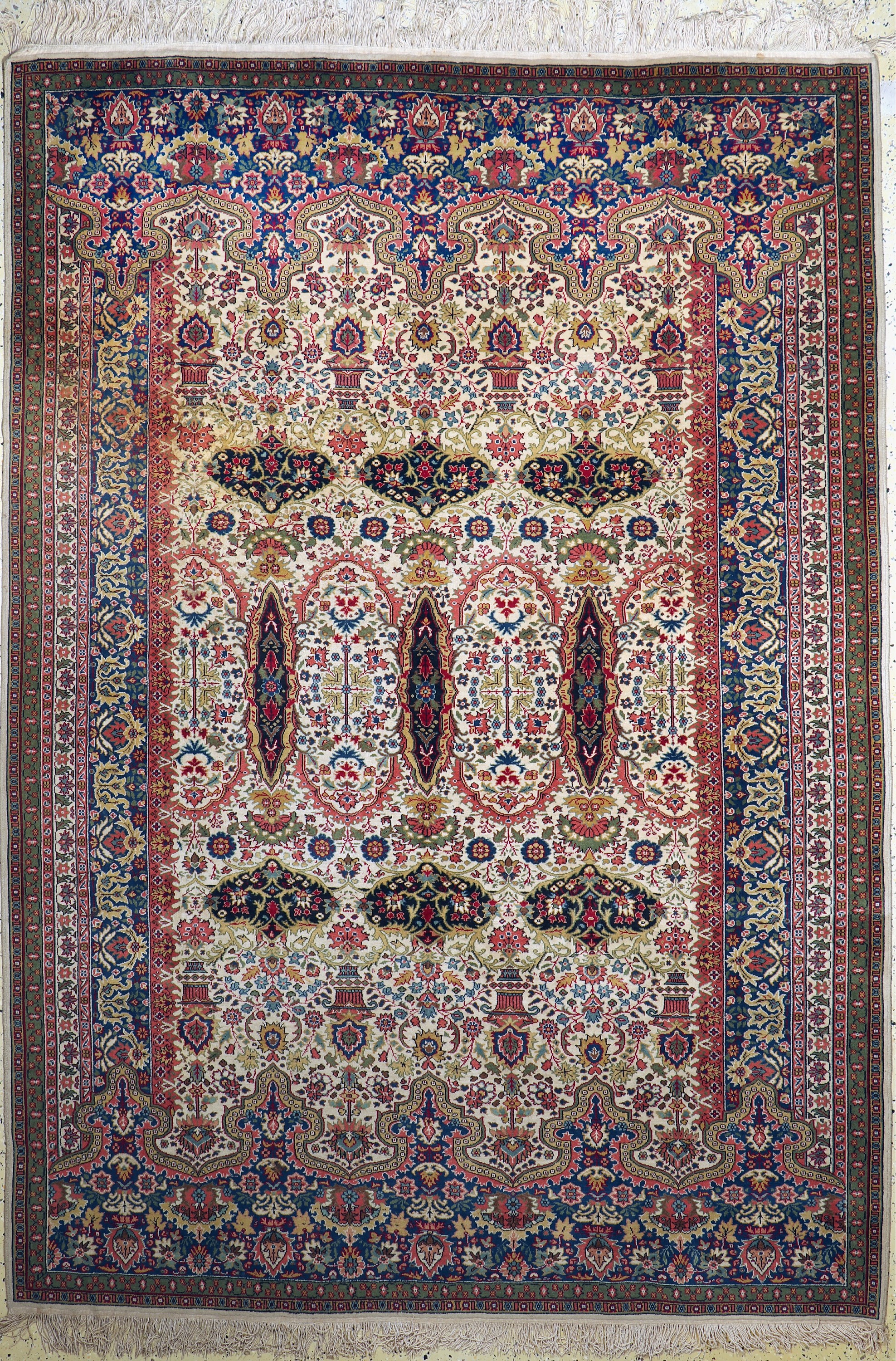 Sivas alt, Türkei , Mitte 20.Jhd, Wolle aufBaumwolle, ca. 296 x 210 cm, EHZ: 2