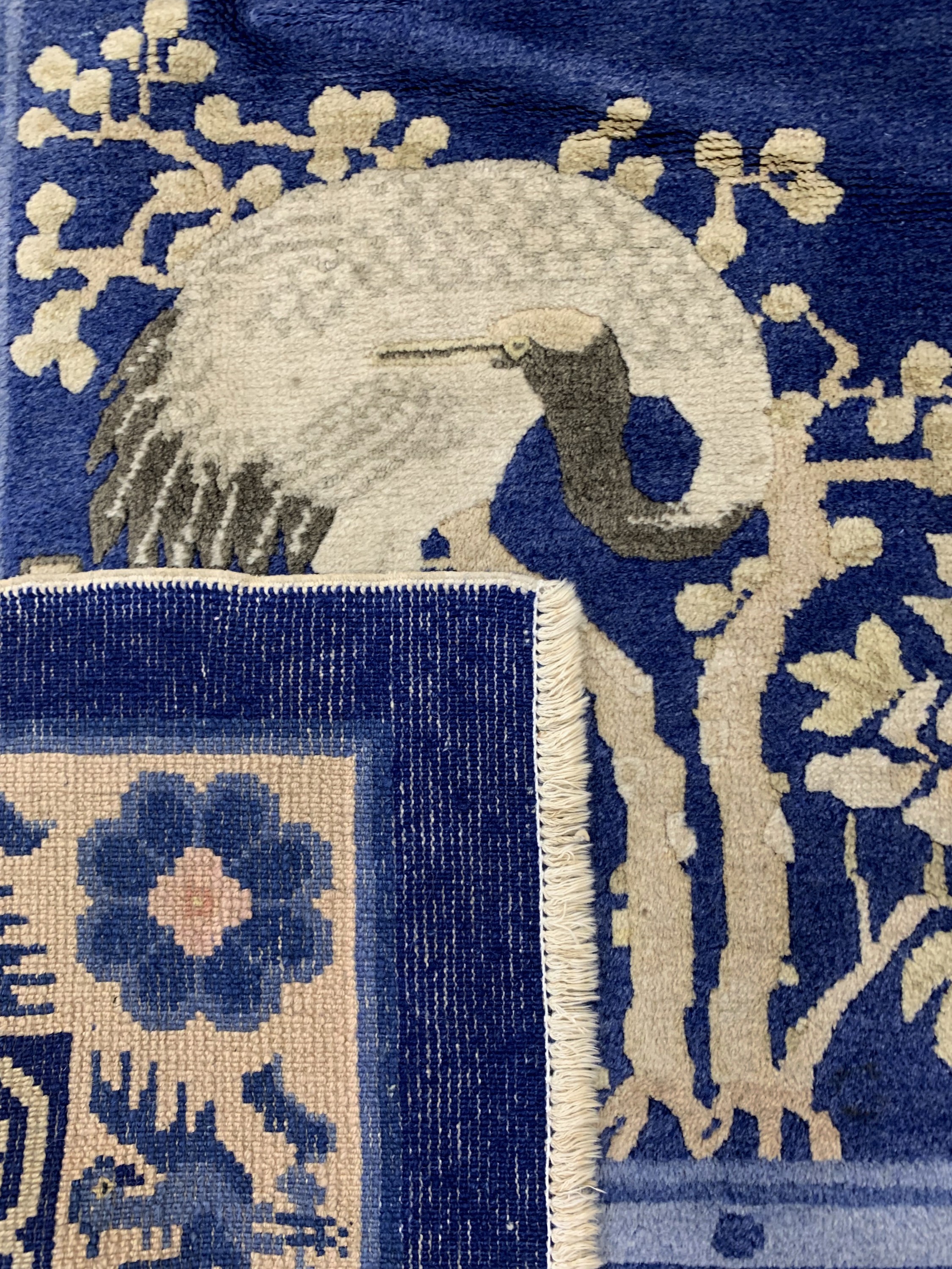 Detail e: Antiker Peking, China, 19.Jhd, Wolle auf Baumwolle, ca. 265 x 177 cm, EHZ: 2