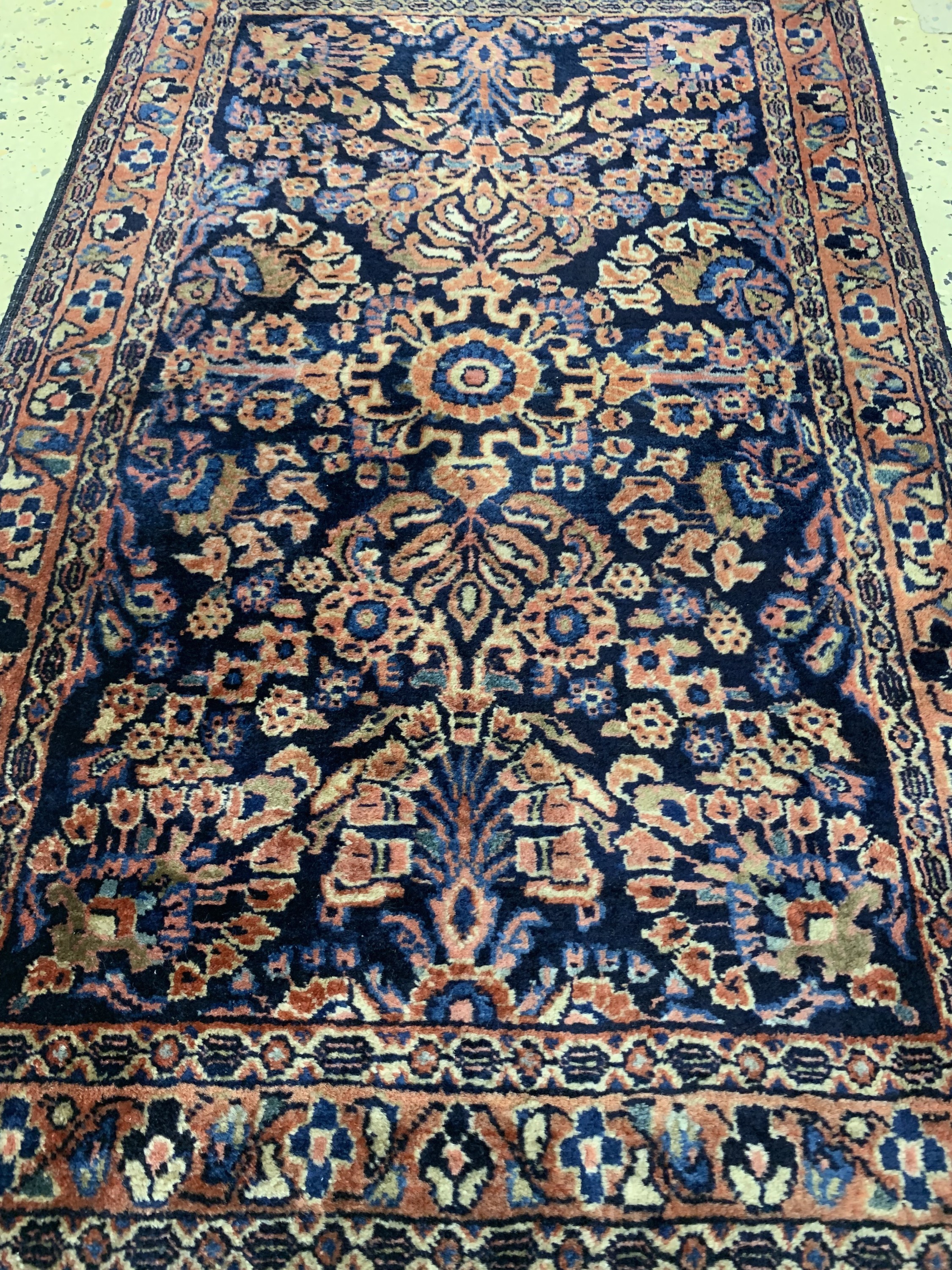 Detail b: 4 Lots Sarogh US-Re Import, Persien, um 1930, Wolle auf Baumwolle, ca. 120 x 63 cm, & ca.80 x 50cm, EHZ: 2-3