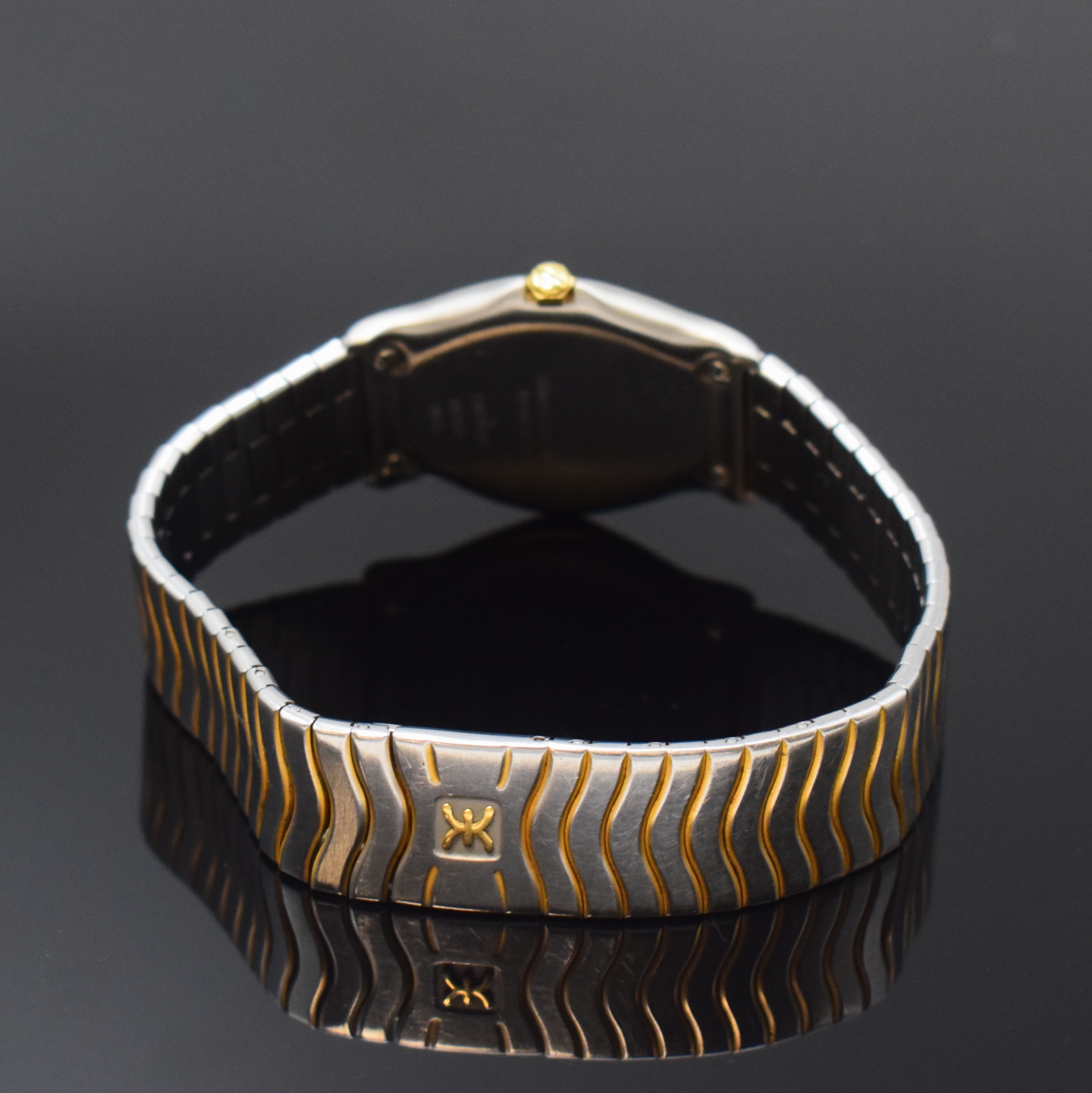 Detail b: EBEL Mediumarmbanduhr Sport Classic Referenz 183909, Schweiz um 1995, Edelstahl/Gold kombiniert inkl. Wellengliederband m. Faltschl., quarz, ...
