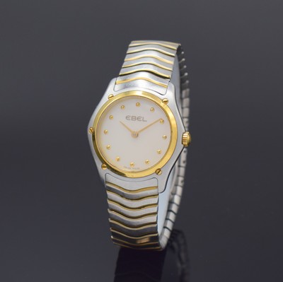 Image EBEL Sport Lady wristwatch reference 1256F21, Switzerland around 2012, quartz, stainless ...