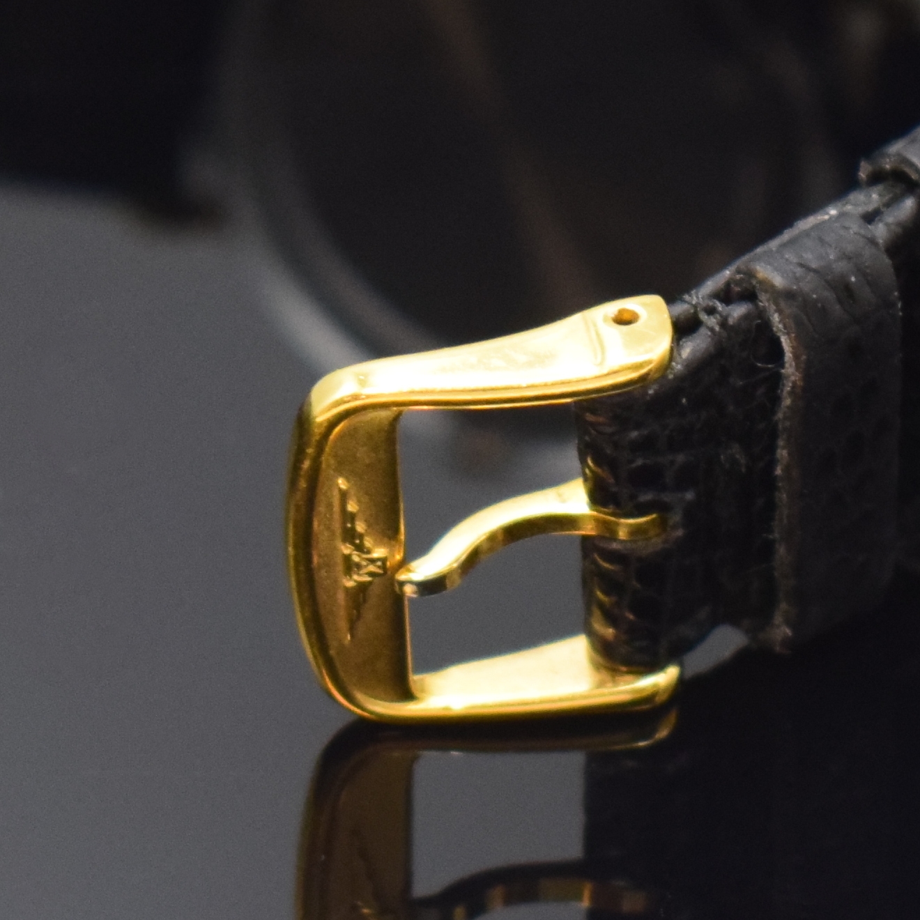 Detail b: LONGINES Armbanduhr Presence Referenz 6951 6 150, quarz, Schweiz um 2000, verg. Geh., Edelstahlboden aufgedr., emailfarb. Zifferbl. m. röm. Std., ...