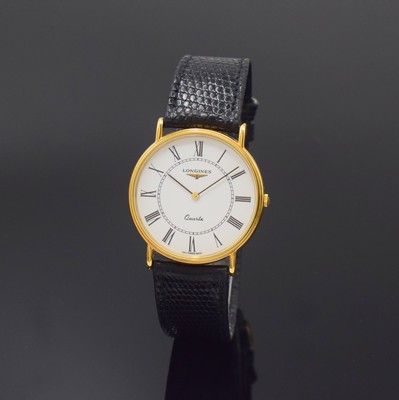 Image LONGINES wristwatch Presence reference 6951 6 150, quartz, Switzerland around 2000, gold- ...