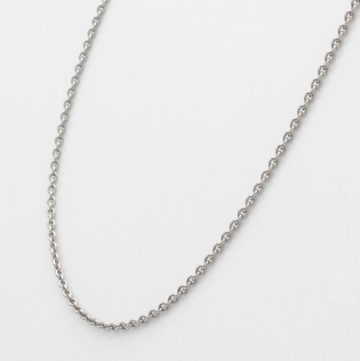 26808148a - Ankercollier, WG 585/000, Karabinerschl., L. 42 cm, Stärke ca. 1,3 mm