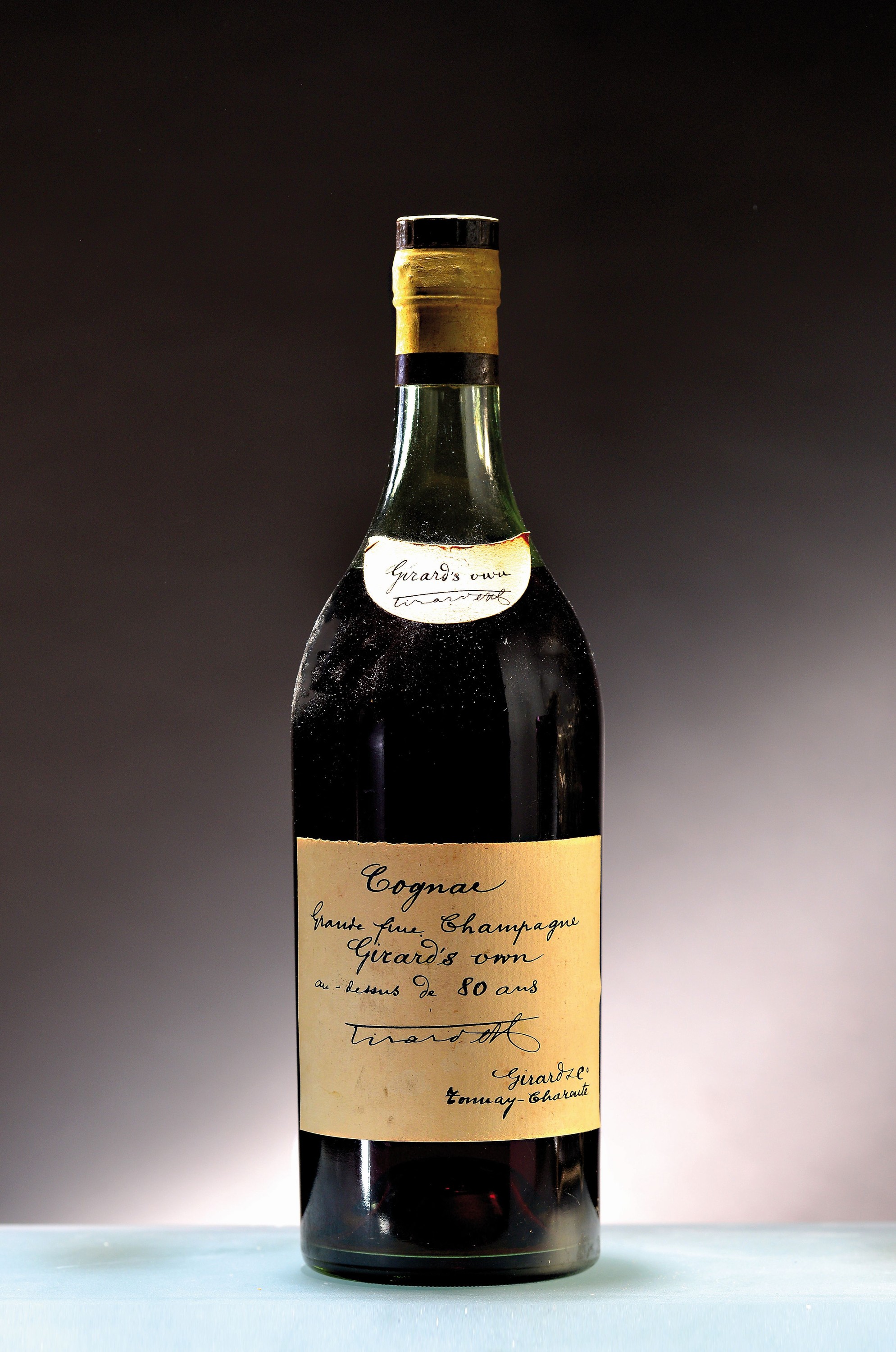 1 Flasche Girards Own Cognac, 80 Jahre gereift, Grande Fine Champagne, ca. 1.5L,