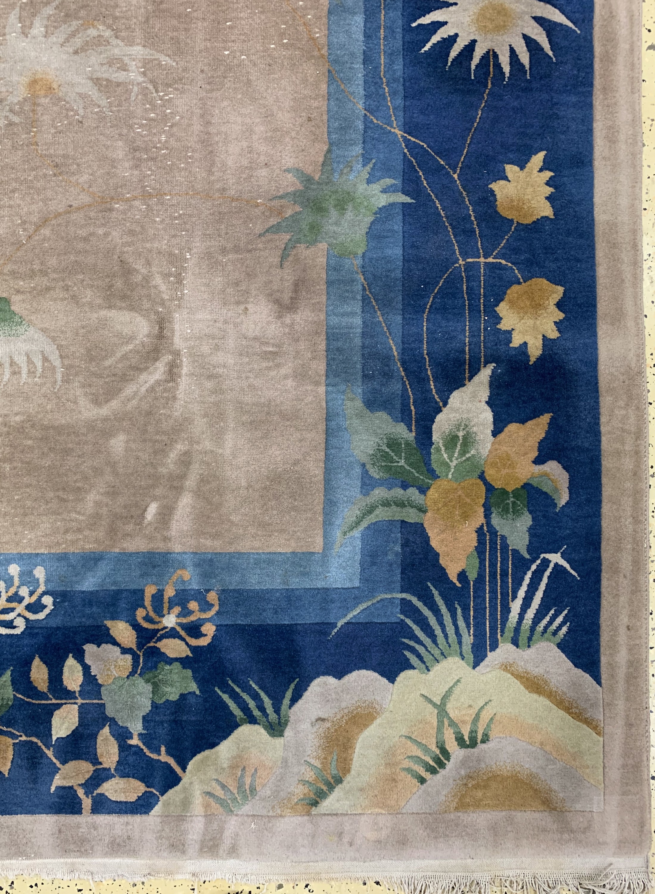 Detail a: Peking antik, China, um 1900, Wolle auf Baumwolle, ca. 520 x 373 cm, EHZ: 3