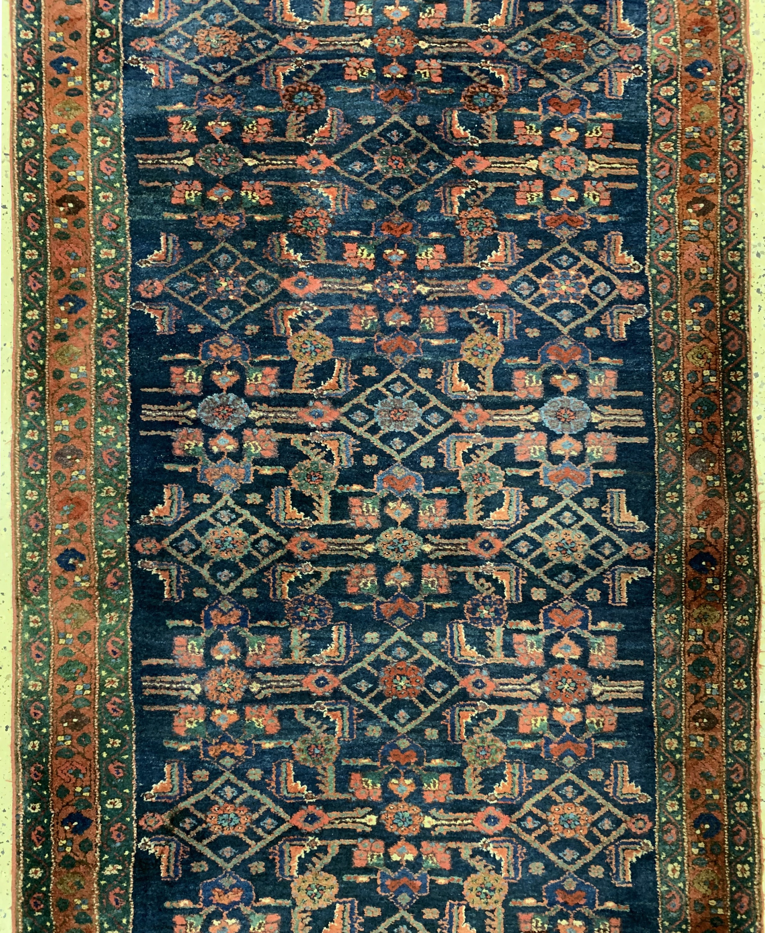 Detail c: Kordi Bidjar alt, Persien, Anfang 20.Jhd, Wolle auf Baumwolle, ca. 590 x 122 cm, EHZ: 3