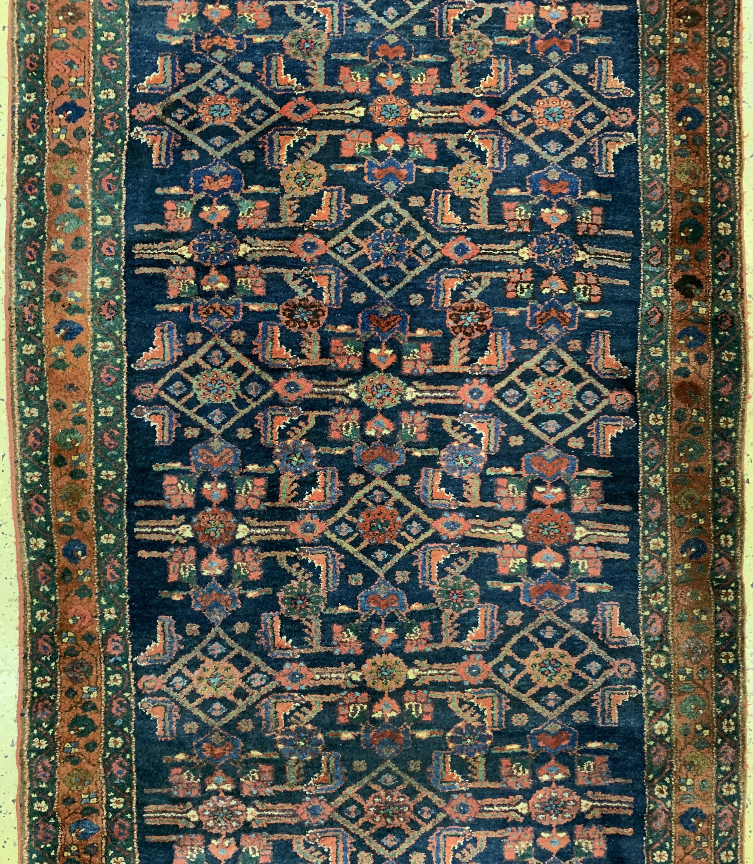 Detail d: Kordi Bidjar alt, Persien, Anfang 20.Jhd, Wolle auf Baumwolle, ca. 590 x 122 cm, EHZ: 3