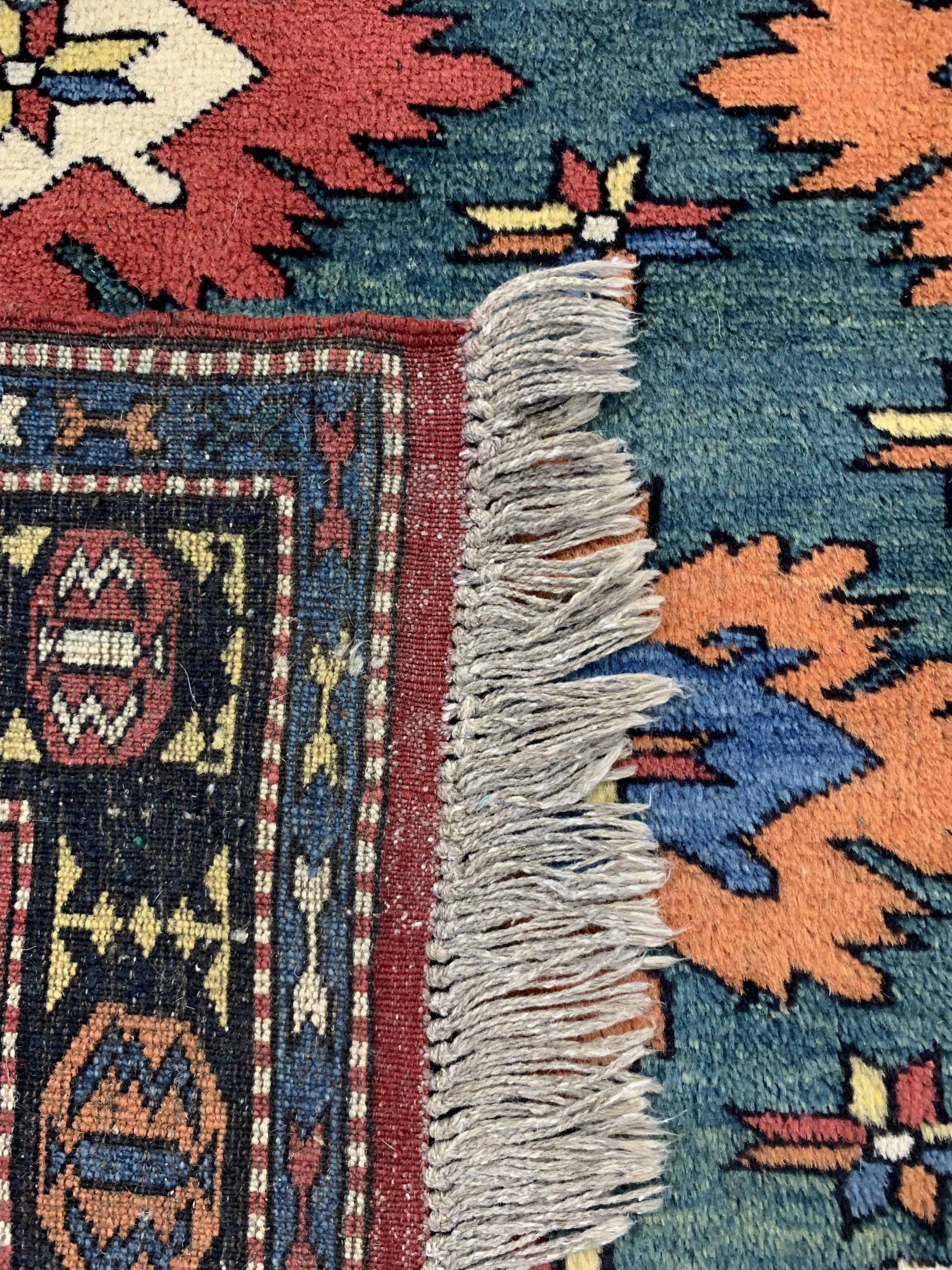 Detail f: Kazak, neu geknüpft, Pakistan, Ende 20.Jhd,Wolle auf Wolle, ca. 210 x 174 cm, EHZ: 2