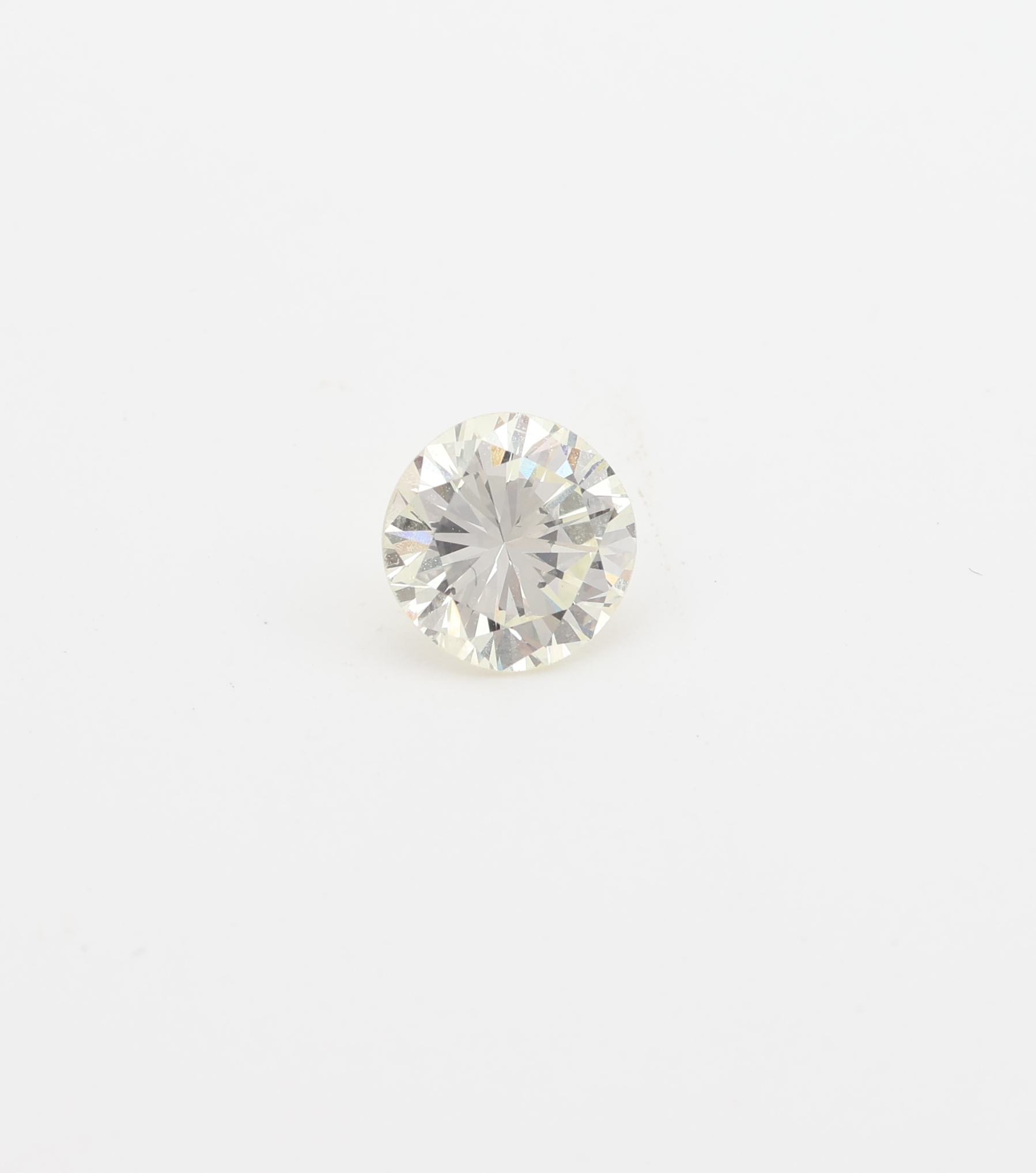 Detail c: Loser Brillant, 0.77 ct, get.(M)/si2, mit GIA Expertise