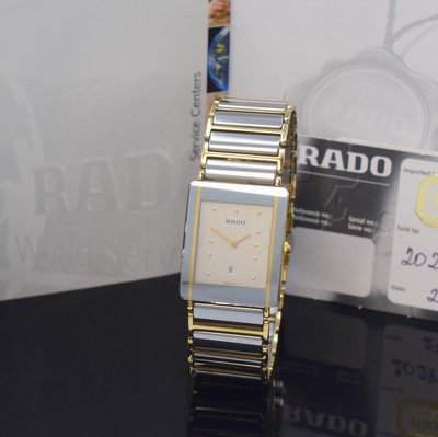 Image RADO Diastar Herrenarmbanduhr Referenz 160.0282.3, quarz, Geh. in Stahl teils verg., ...