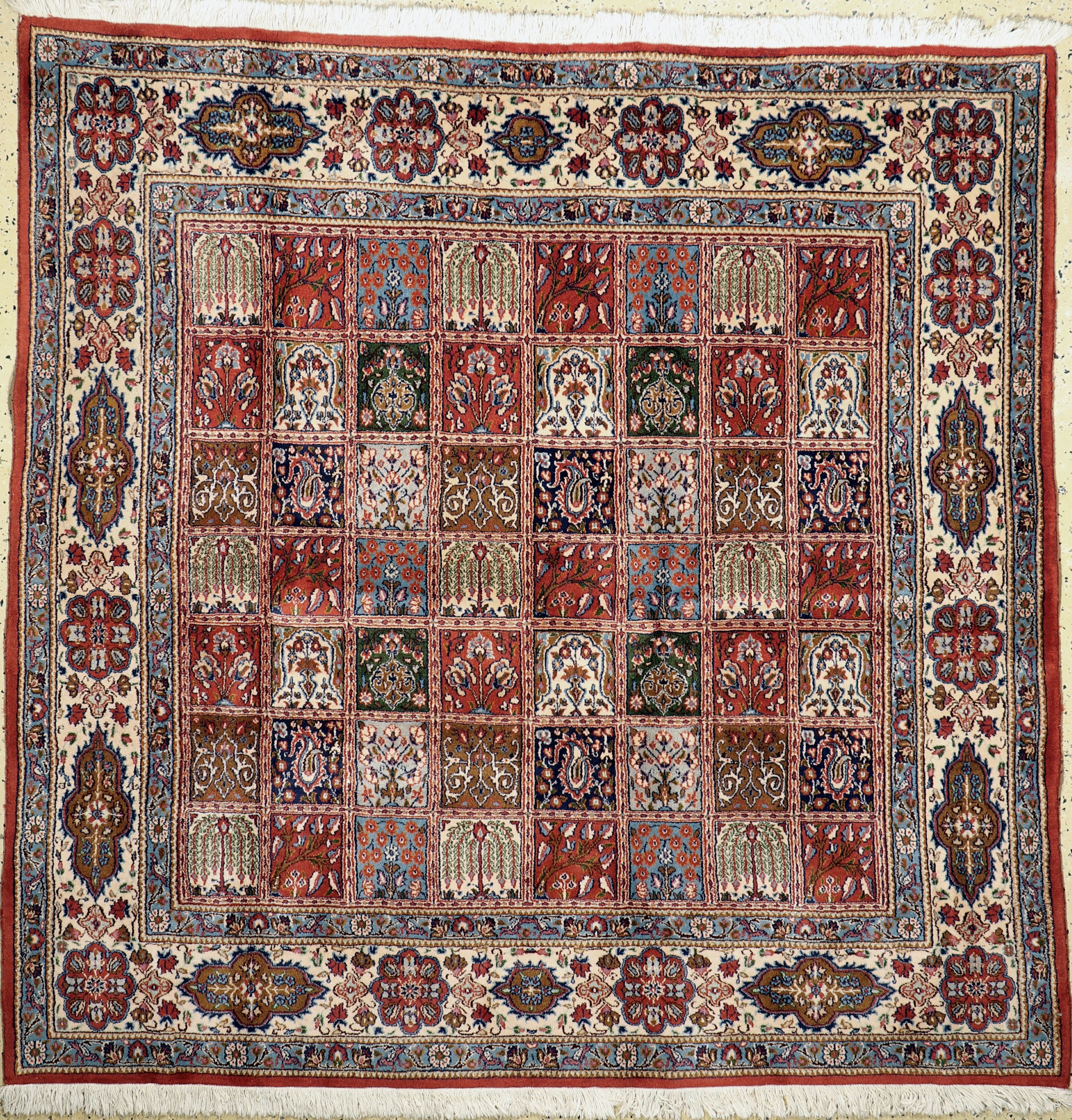 Mud, Persien, Ende 20.Jhd, Wolle auf Baumwolle, ca. 204 x 200 cm, EHZ: 2