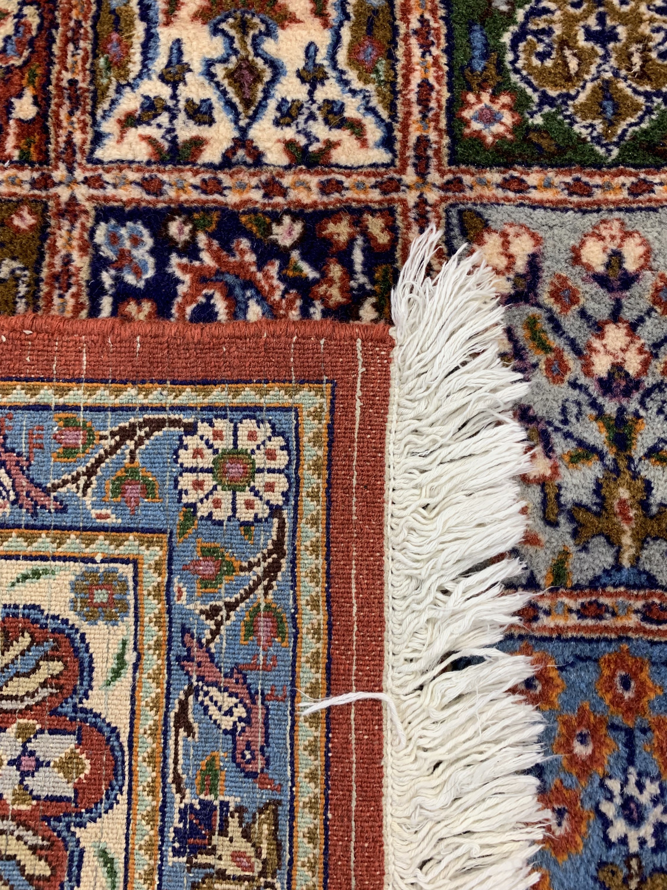 Detail f: Mud, Persien, Ende 20.Jhd, Wolle auf Baumwolle, ca. 204 x 200 cm, EHZ: 2