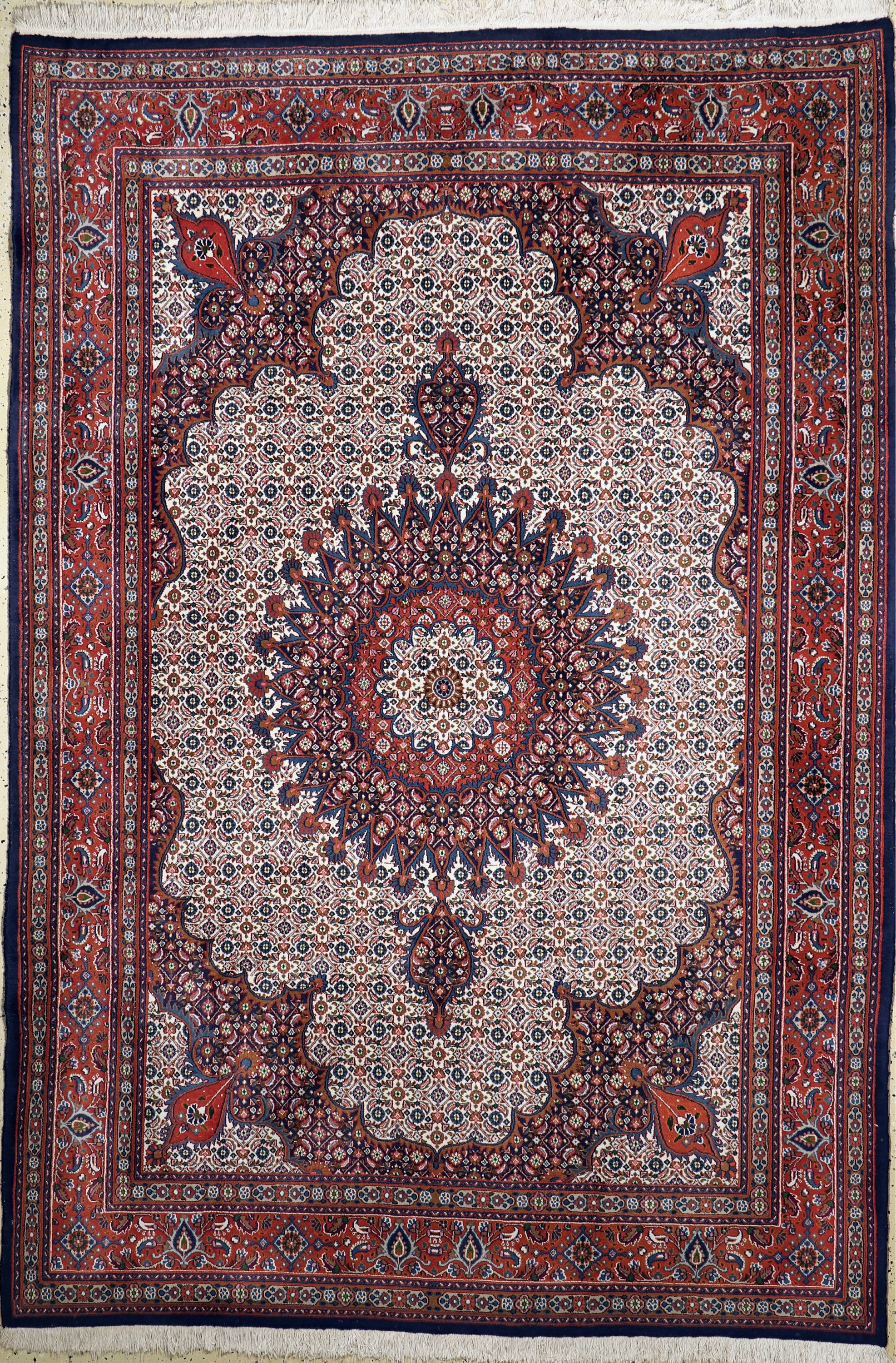 Mud, Persien, Ende 20.Jhd, Wolle auf Baumwolle, ca. 308 x 210 cm, EHZ: 2