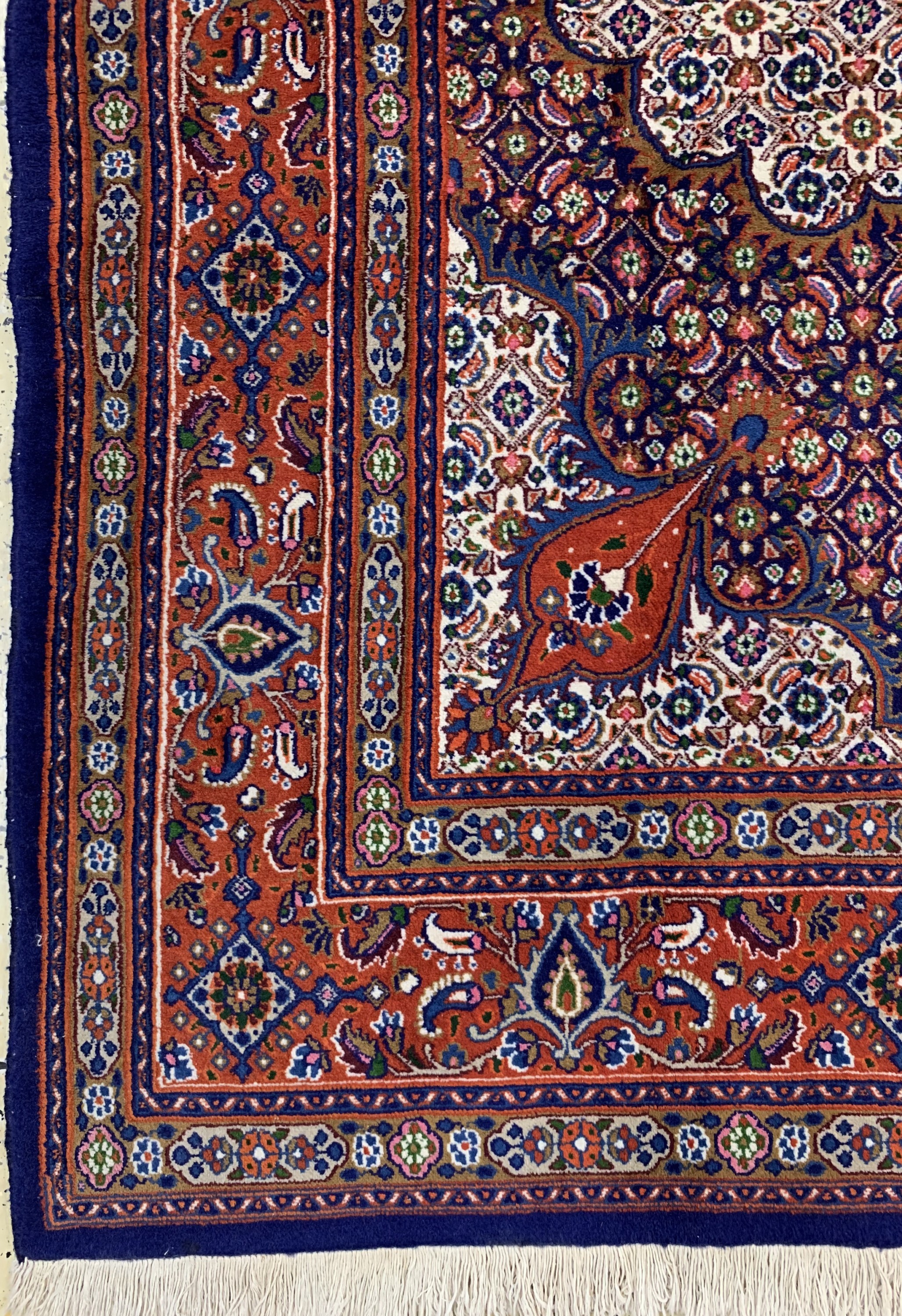 Detail b: Mud, Persien, Ende 20.Jhd, Wolle auf Baumwolle, ca. 308 x 210 cm, EHZ: 2