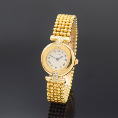 Image CARTIER Colisee Damenarmbanduhr in GG 750/000 mit Diamanten Referenz 8057911, quarz, ...