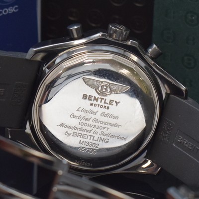 26809591d - BREITLING for Bentley GT Motors Chronometer auf 100 Stück limitierter ...