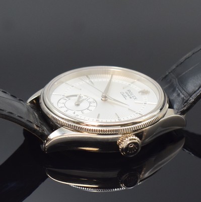 26809616d - ROLEX Cellini Dual Time Herrenarmbanduhr in WG 750/000 Referenz 50529, Automatik, orig. ...