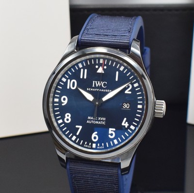 26809621a - IWC Fliegeruhr Mark XVIII Laureus Sport auf 1500 Stück limitierte Herrenarmbanduhr ...