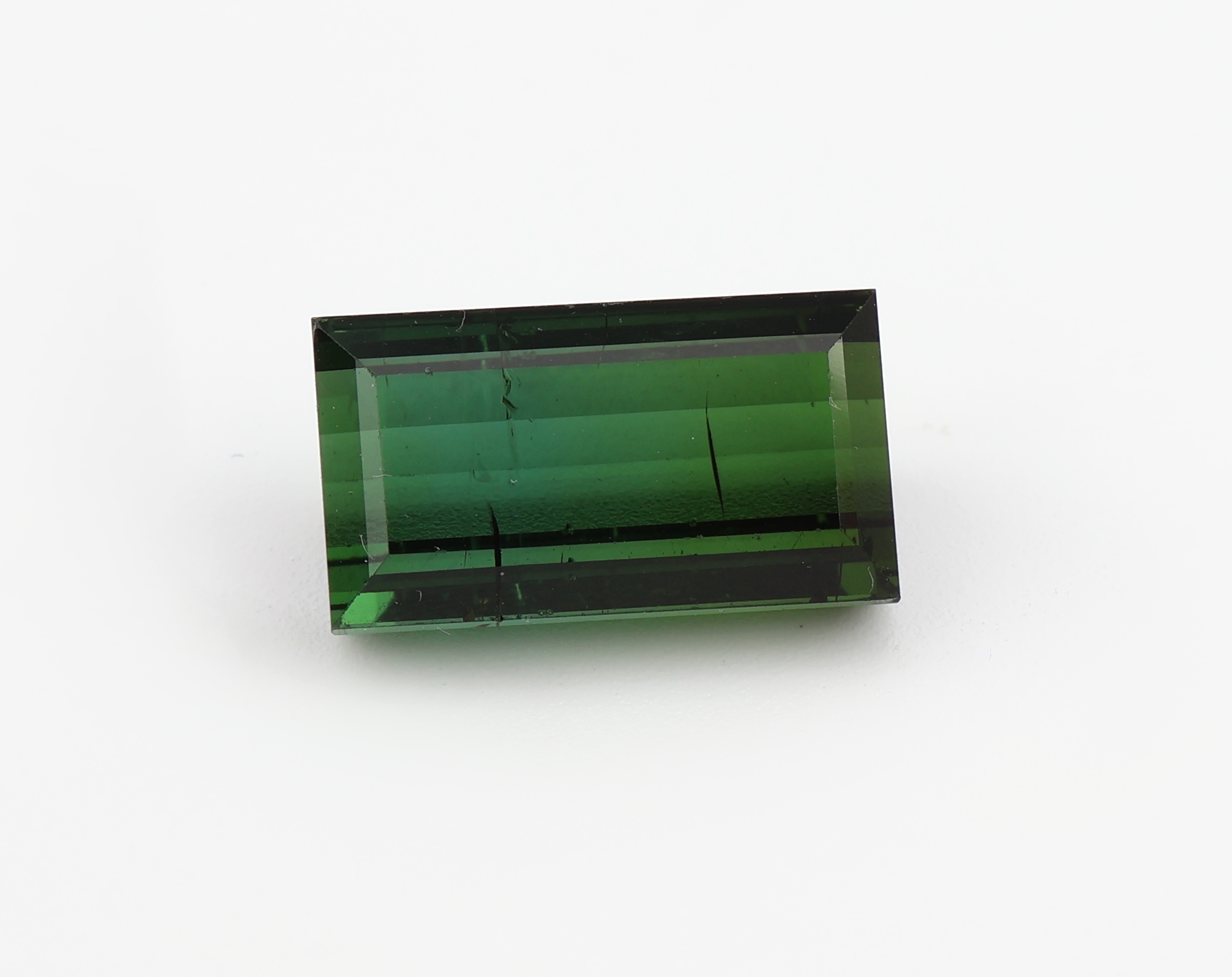 Loser Turmalin, ca. 7.88 ct, Treppenschliff
