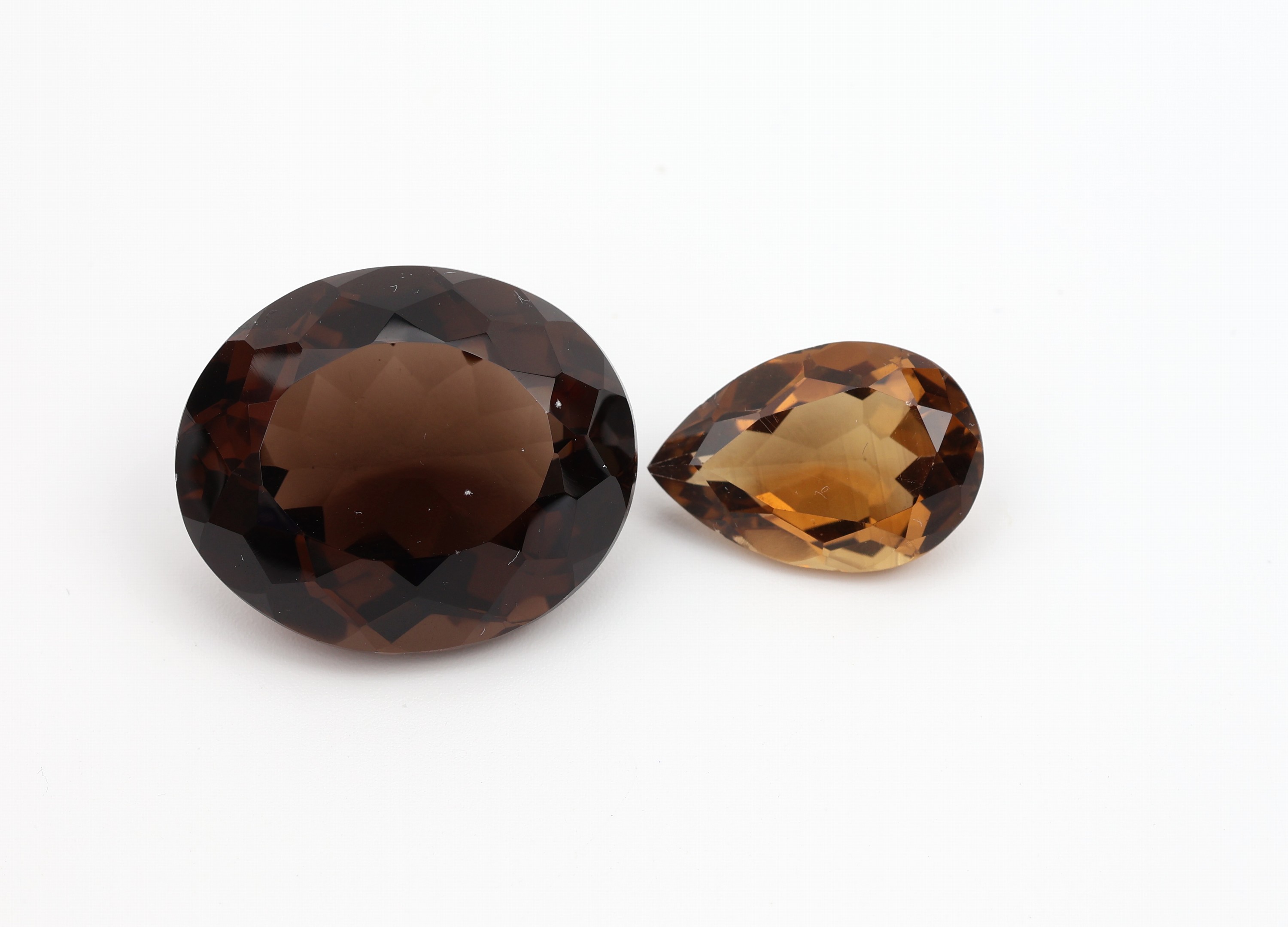 Detail a: Lot lose Rauchquarze, ca. 754 ct, versch. Grössen, Formen und Farbnuancen
