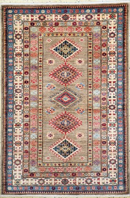 Image Kazak neugeknüpft, Pakistan, Neu, Wolle aufBaumwolle, ca. 179 x 121 cm ...