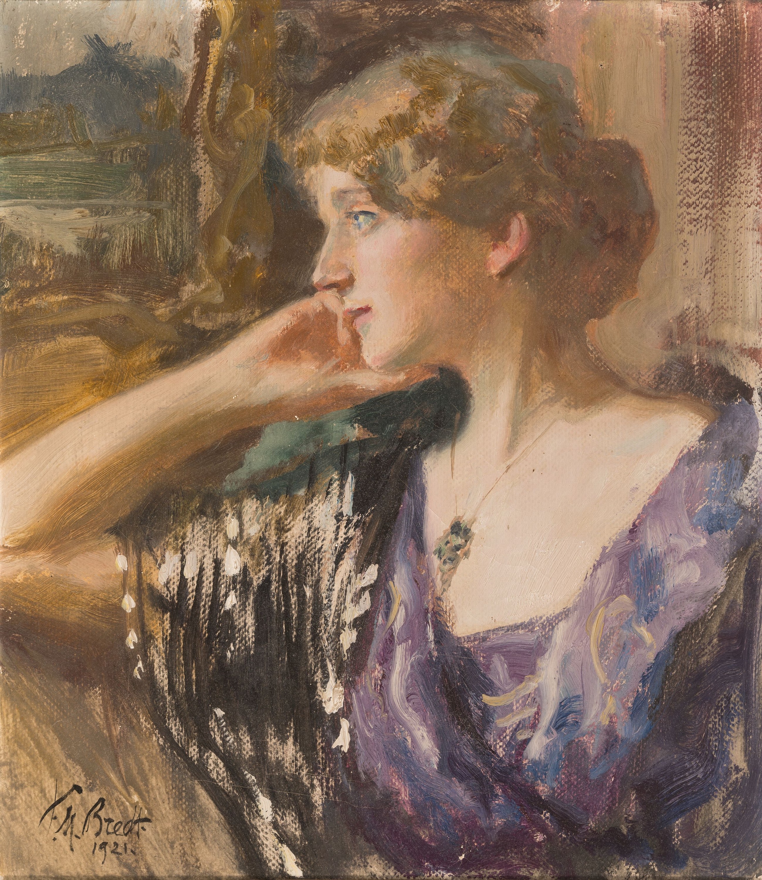 Ferdinand Max Bredt, 1860 Leipzig - 1921 Ruhpolding, studierte in Stuttgart und Münchenund war besonders als Orientalist erfolgreich,hier: ...
