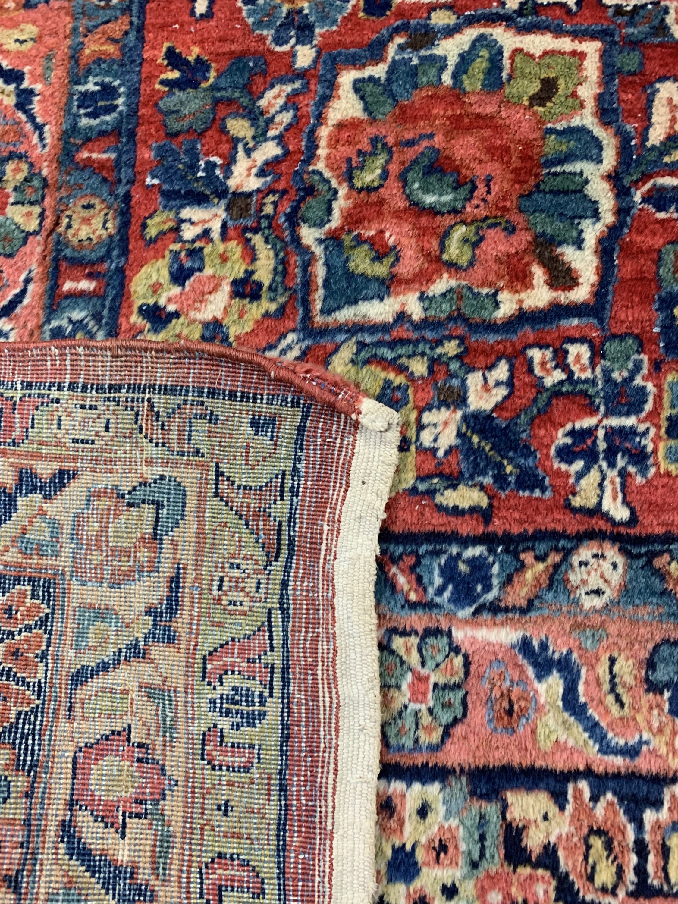 Detail f: US Re-Import Sarogh, Persien, Anfang 20.Jhd, Wolle auf Baumwolle, ca. 360 x 270 cm,EHZ: 3